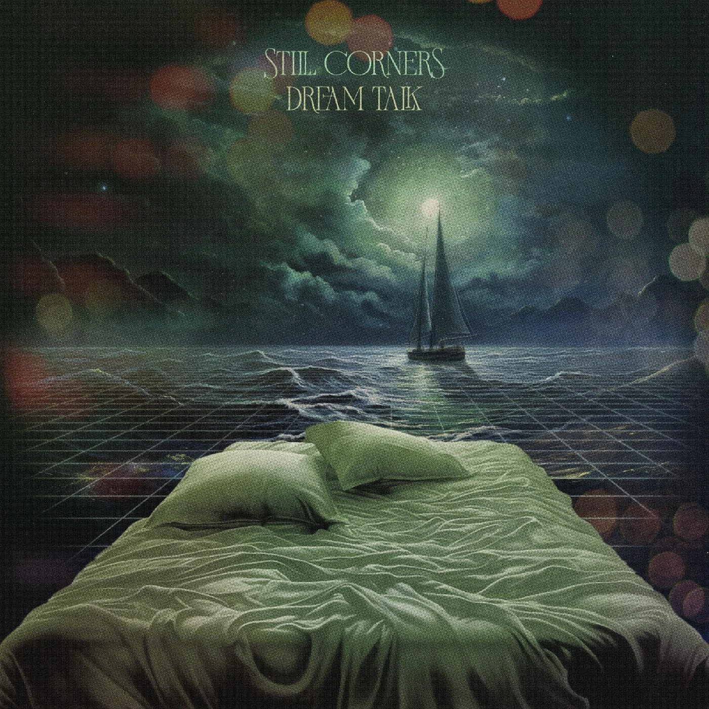 Still Corners Dream Talk (Coke Bottle Green) Vinyl Record