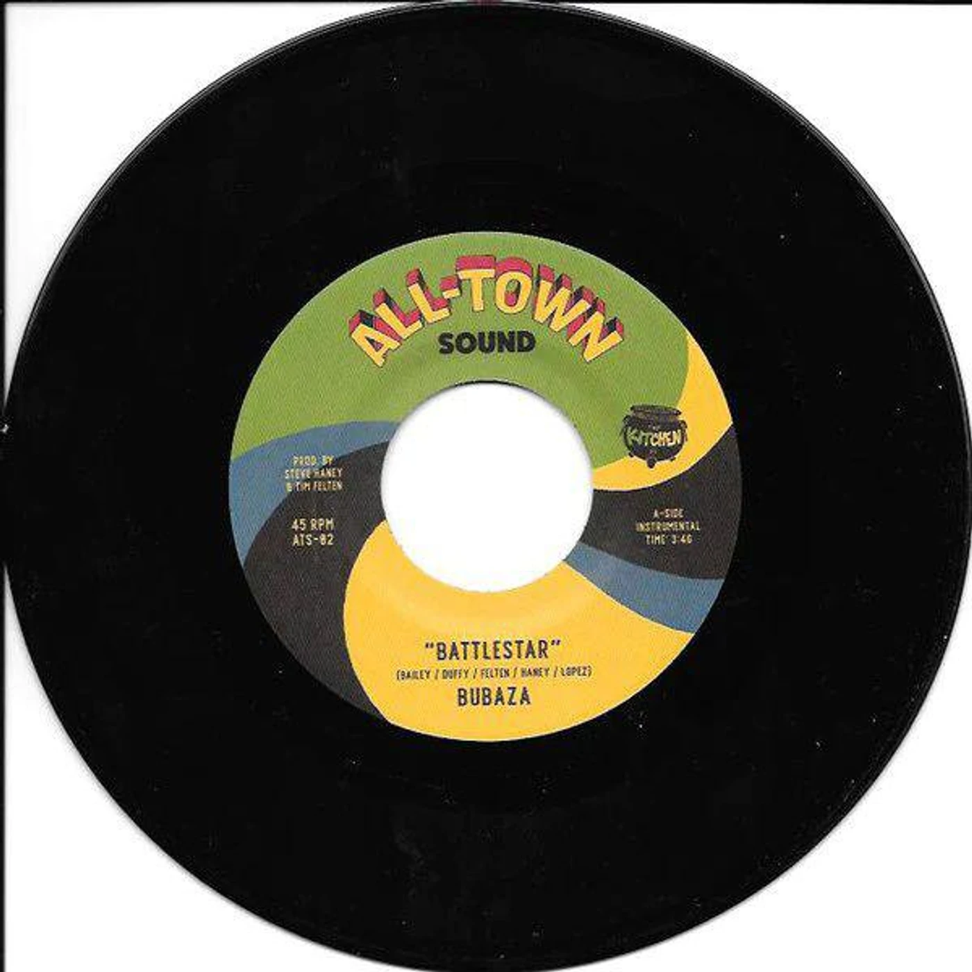 Bubaza Battlestar (7" Single) Vinyl Record