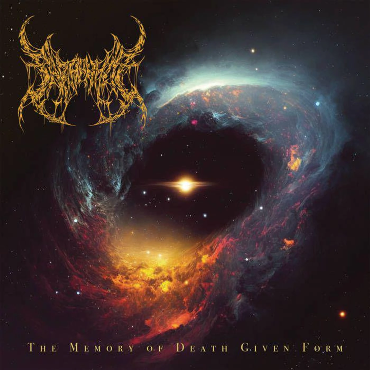 Paraphilia Memory Of Death Given Form - Black & Yellow Marble Vinyl Record