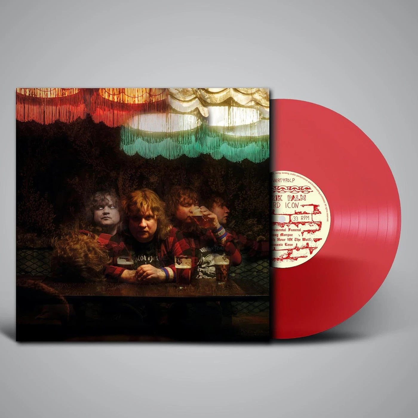 Henrik Palm Nerd Icon (Red/Clear) Vinyl Record