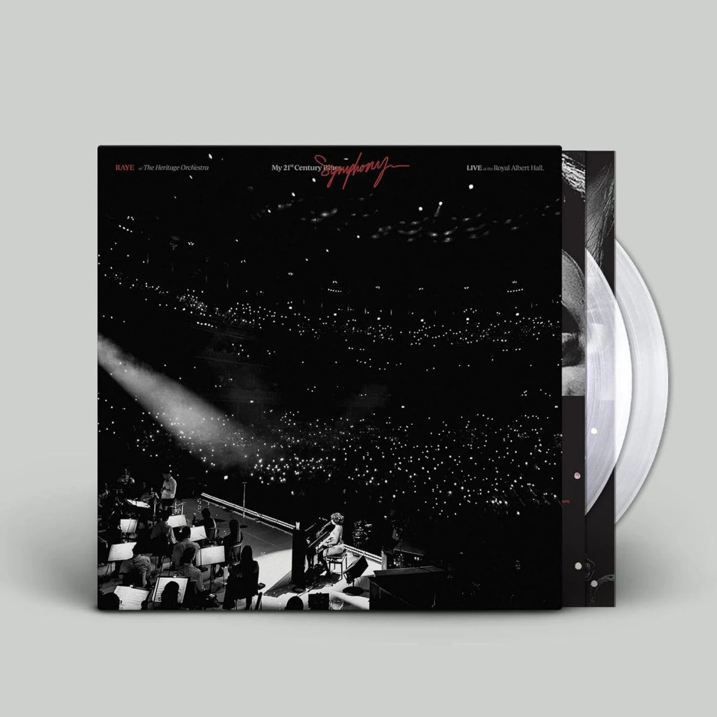Raye & The Heritage Orchestra My 21St Century Symphony: Live At The Albert Hall (2LP/Clear) Vinyl Record