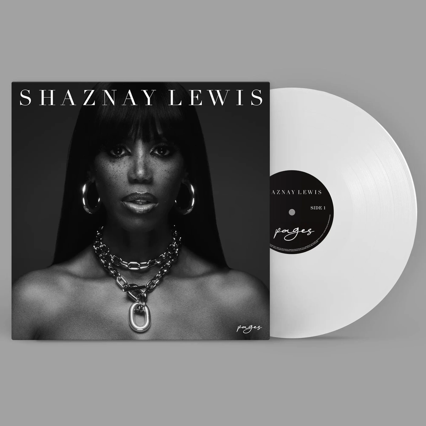 Shaznay Lewis Pages (White Colored) Vinyl Record