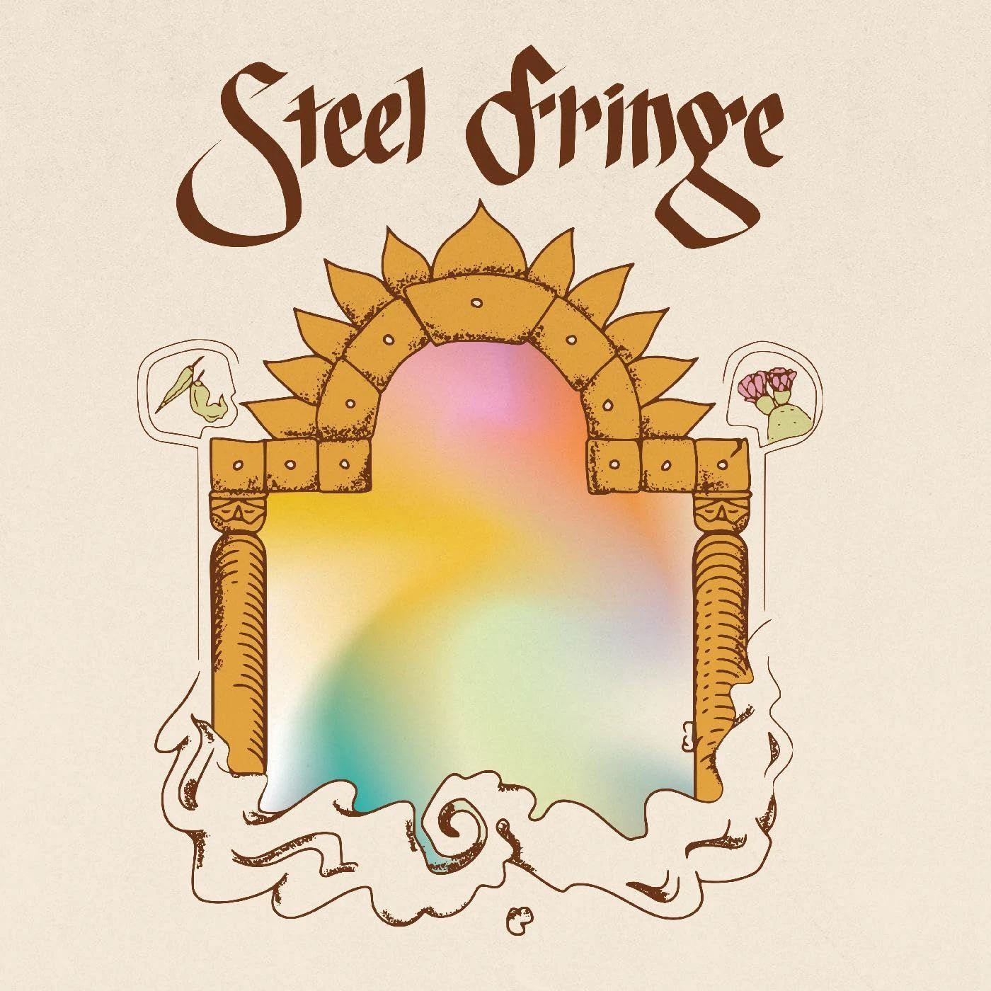  Steel Fringe Vinyl Record