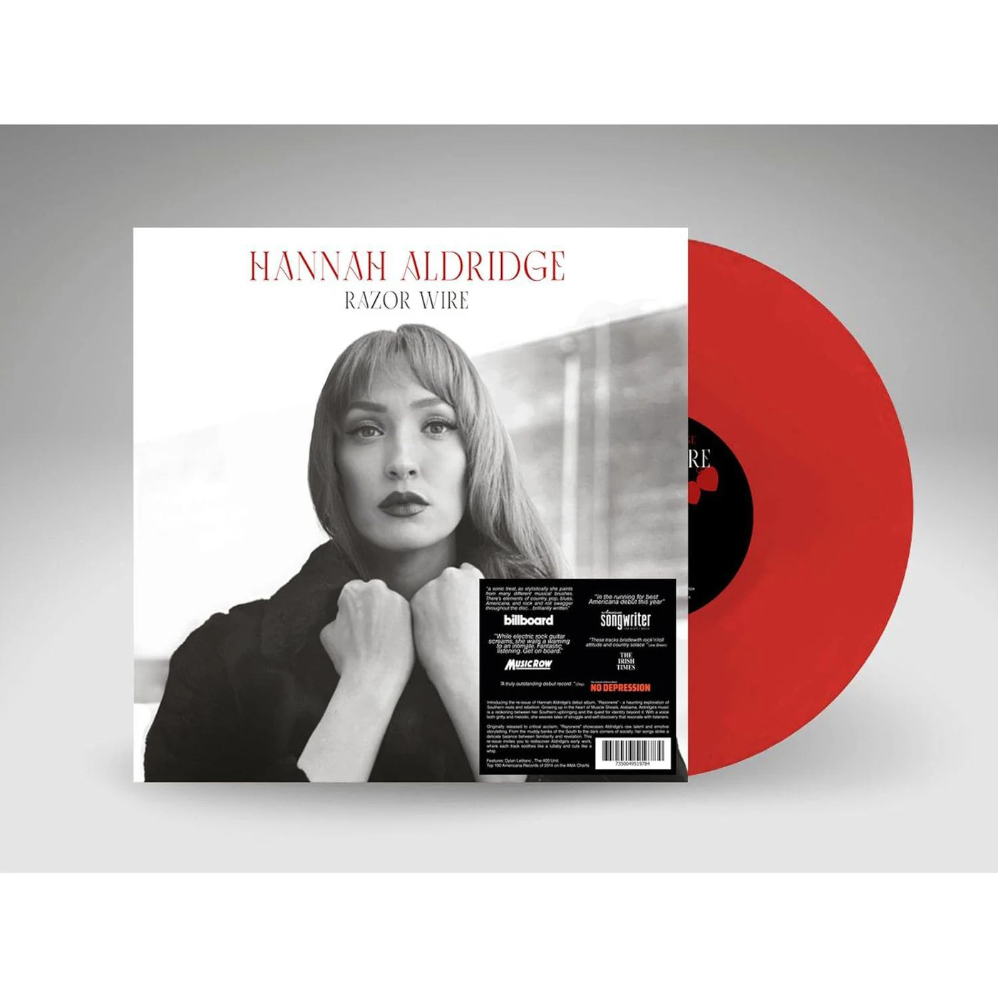 Hannah Aldridge Razor Wire - Deluxe (Red) Vinyl Record
