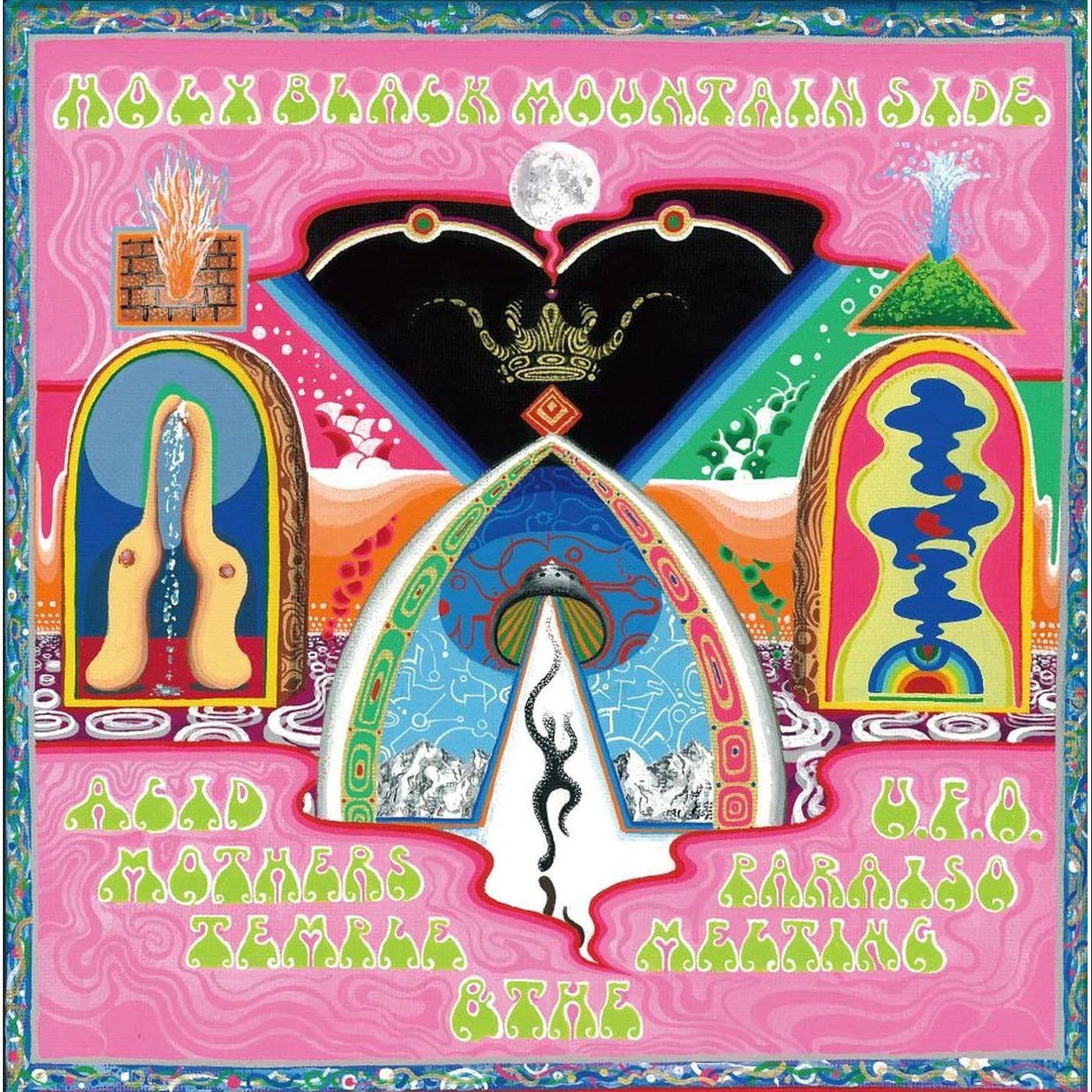 Acid Mothers Temple & Melting Paraiso U.F.O. Holy Black Mountain Side (180-Gram/Eco-Colored) Vinyl Record