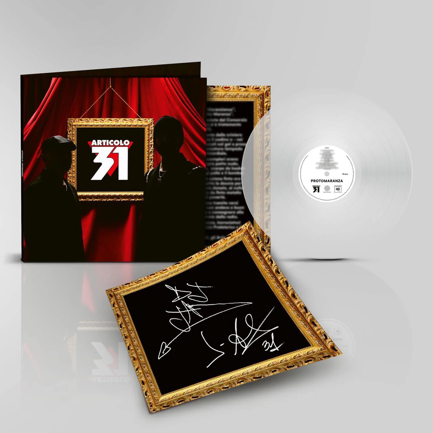 Articolo 31 Protomaranza (Signed/Alternate Cover/Clear) Vinyl Record
