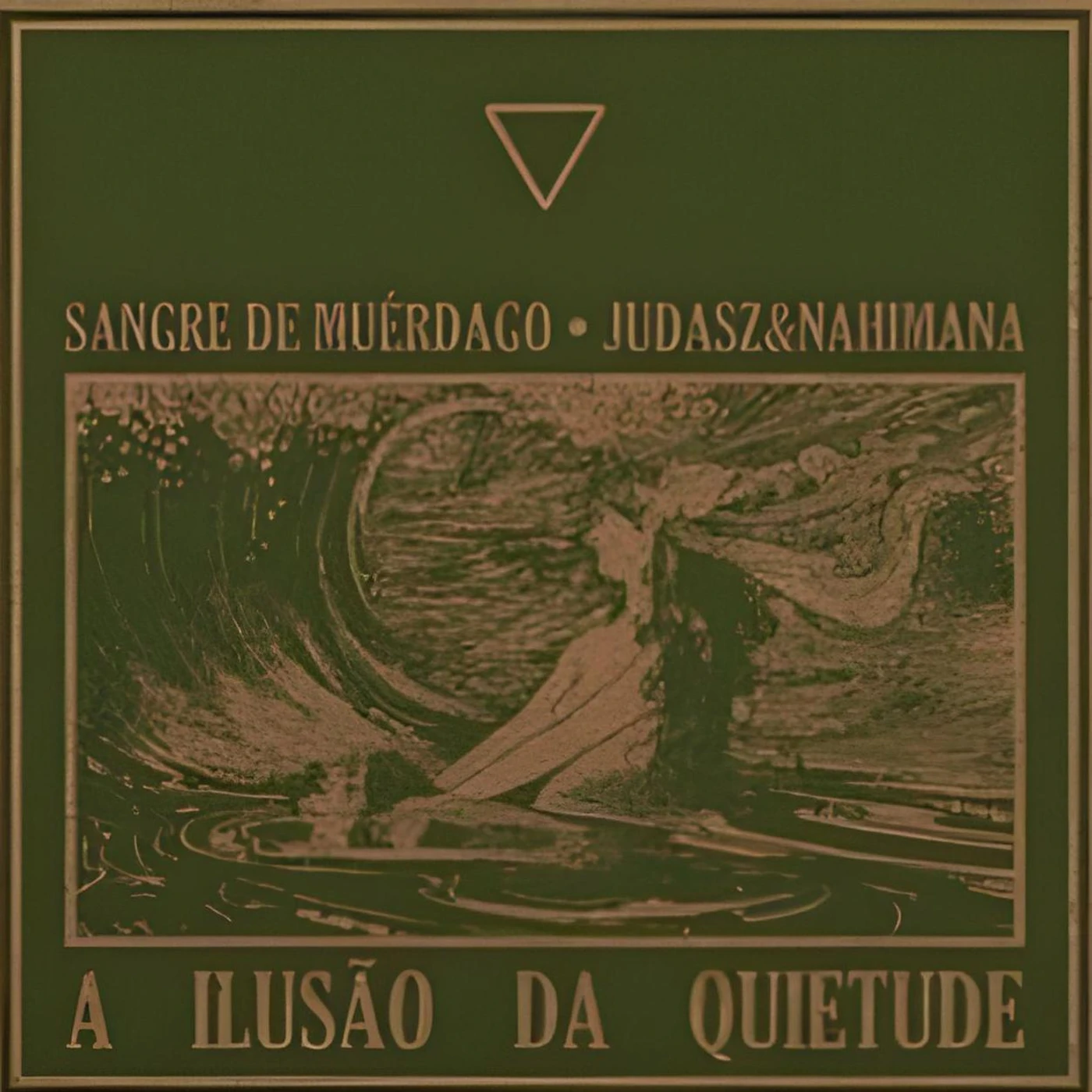 Sangre de Muerdago A Ilusao Da Quietude (Green) Vinyl Record