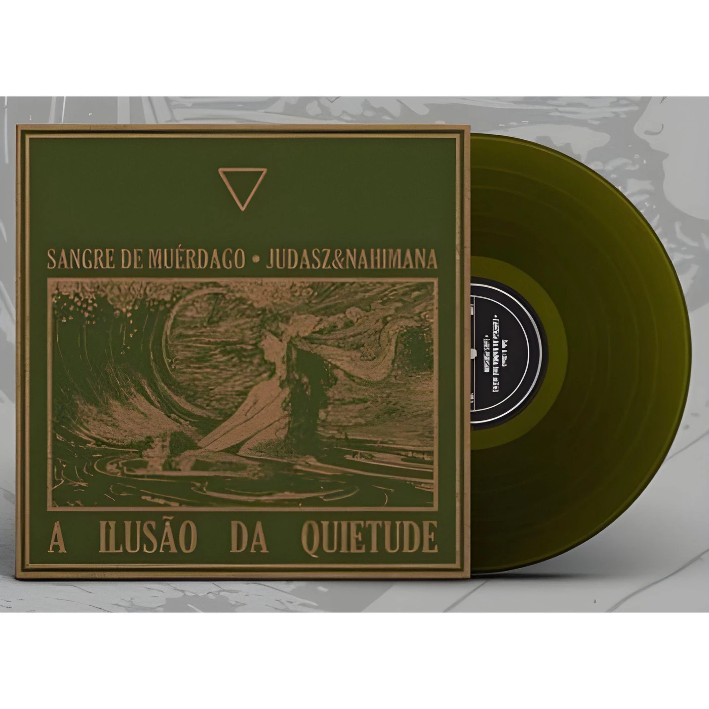 Sangre de Muerdago A Ilusao Da Quietude (Green) Vinyl Record