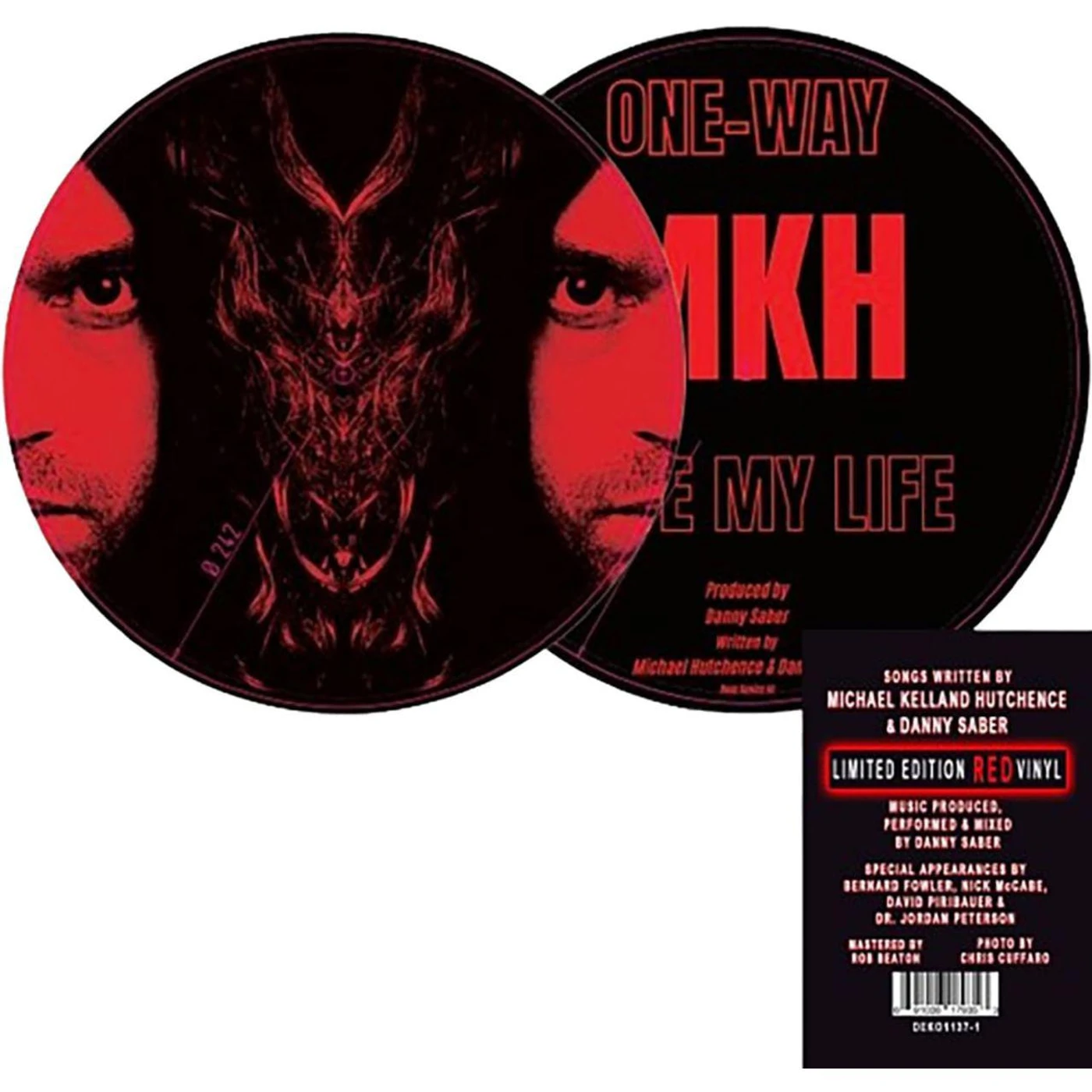 Michael Hutchence ONE WAY / SAVE MY LIFE Vinyl Record