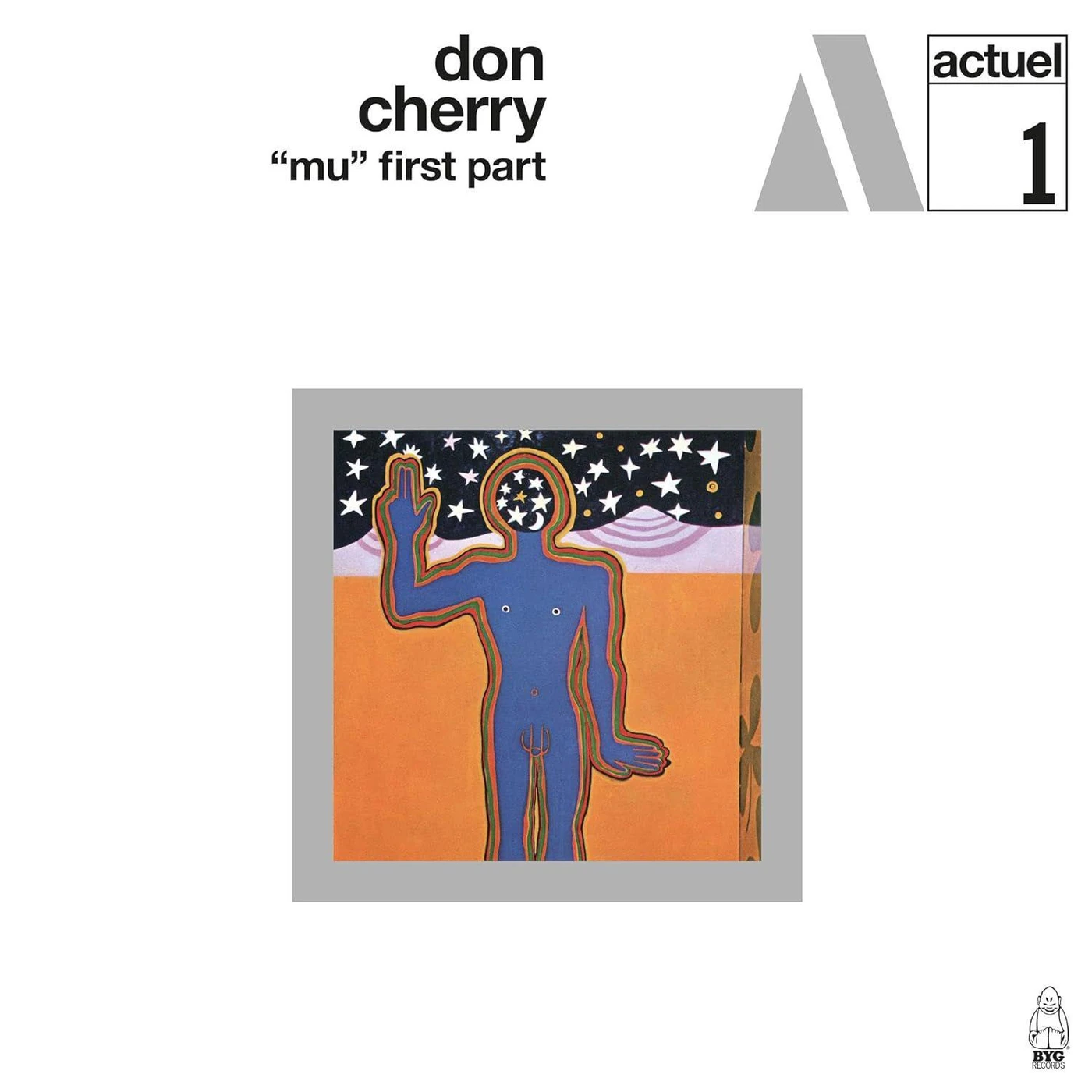 Don Cherry Mu, First Part (Orange Marbled) Vinyl Record