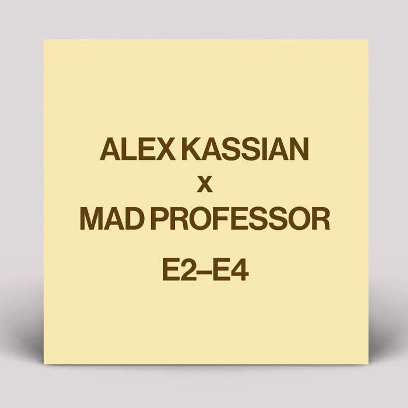 Alex Kassian E2-E4 (Ft. Mad Professor Remix) Vinyl Record