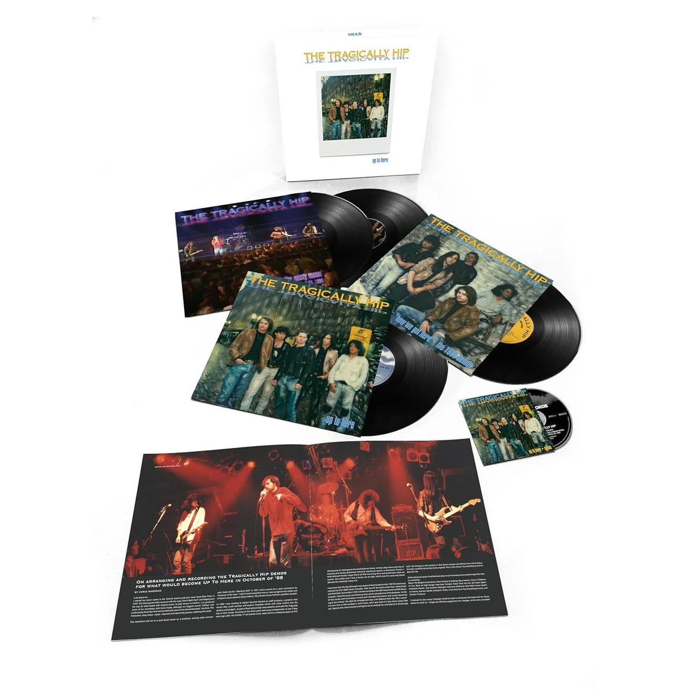 The Tragically Hip Up To Here (Deluxe Edition/Limited/With Blu-ray Audio/Boxed Set) Vinyl Record