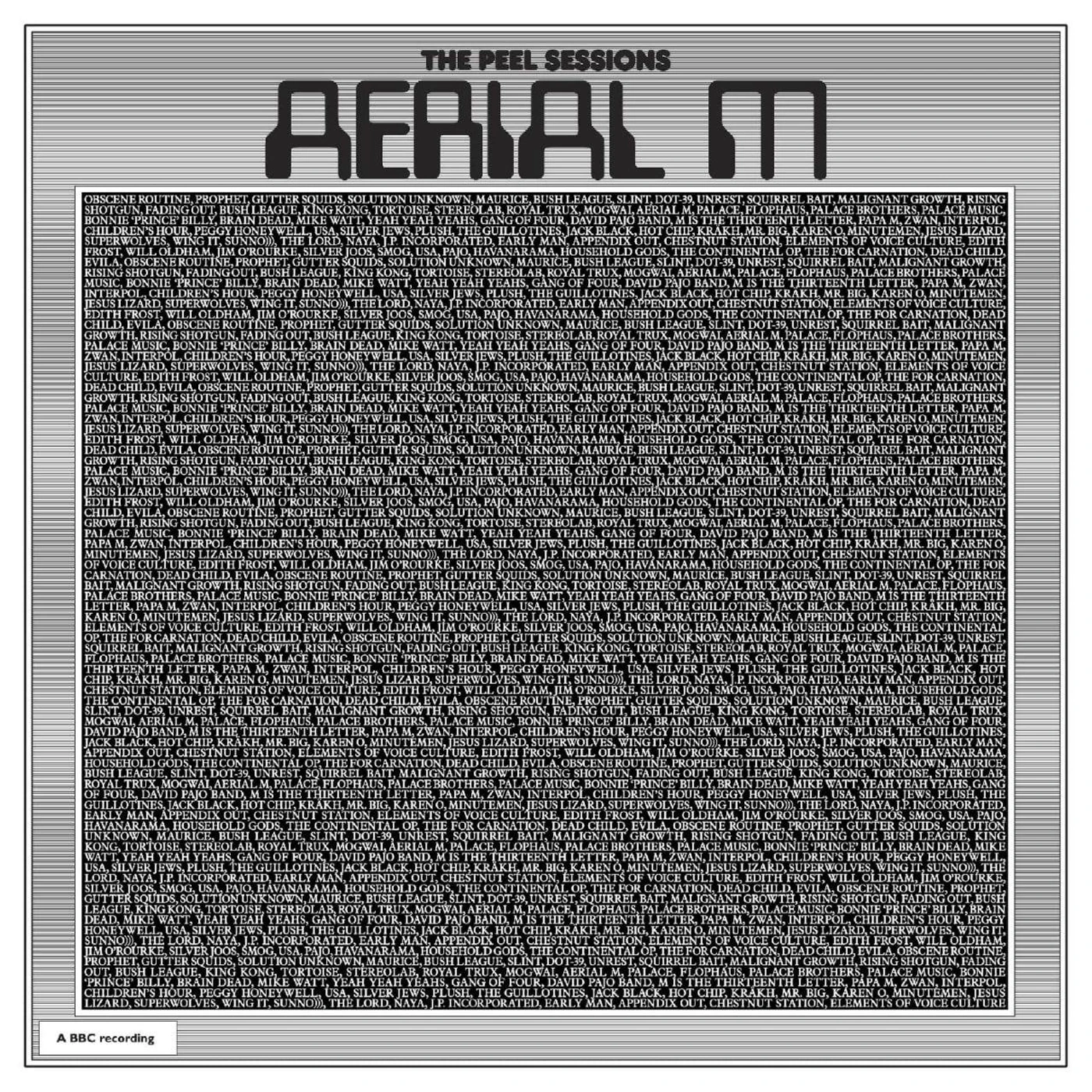 Aerial M The Peel Sessions (Coke Bottle Clear) Vinyl Record