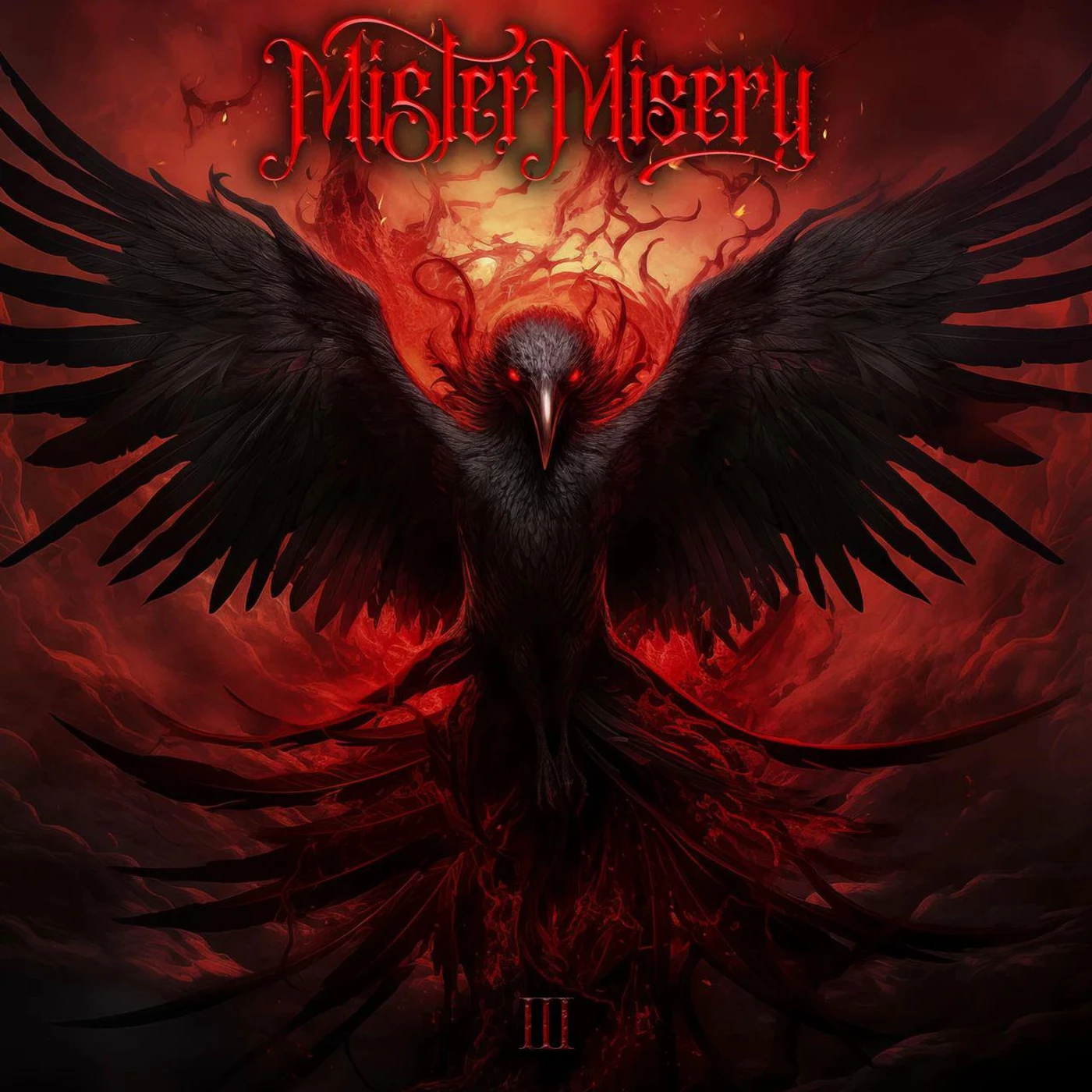  Mister Misery (Red & Black Marble) Vinyl Record