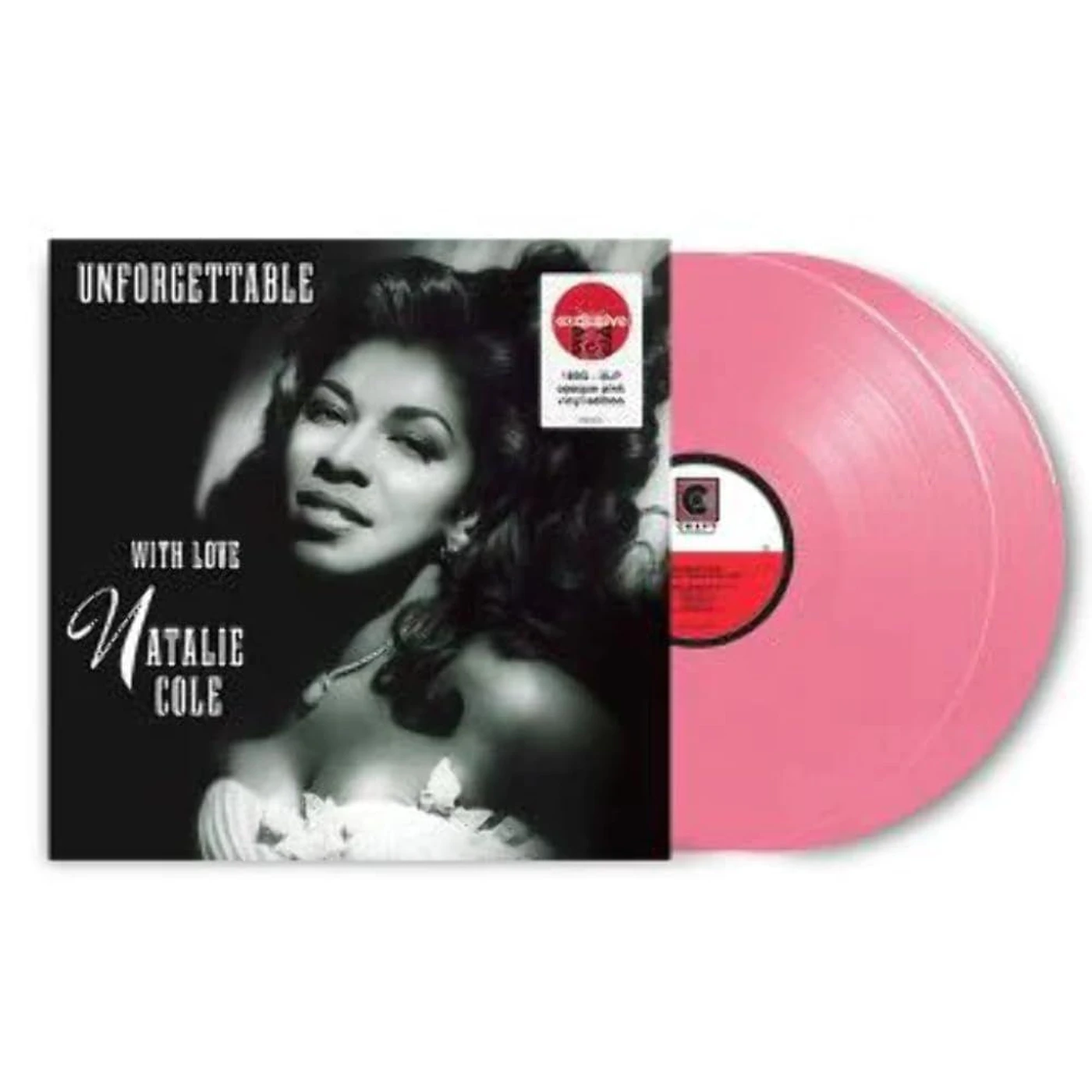 Natalie Cole Unforgettable With Love (2LP/Opaque Pink) Vinyl Record