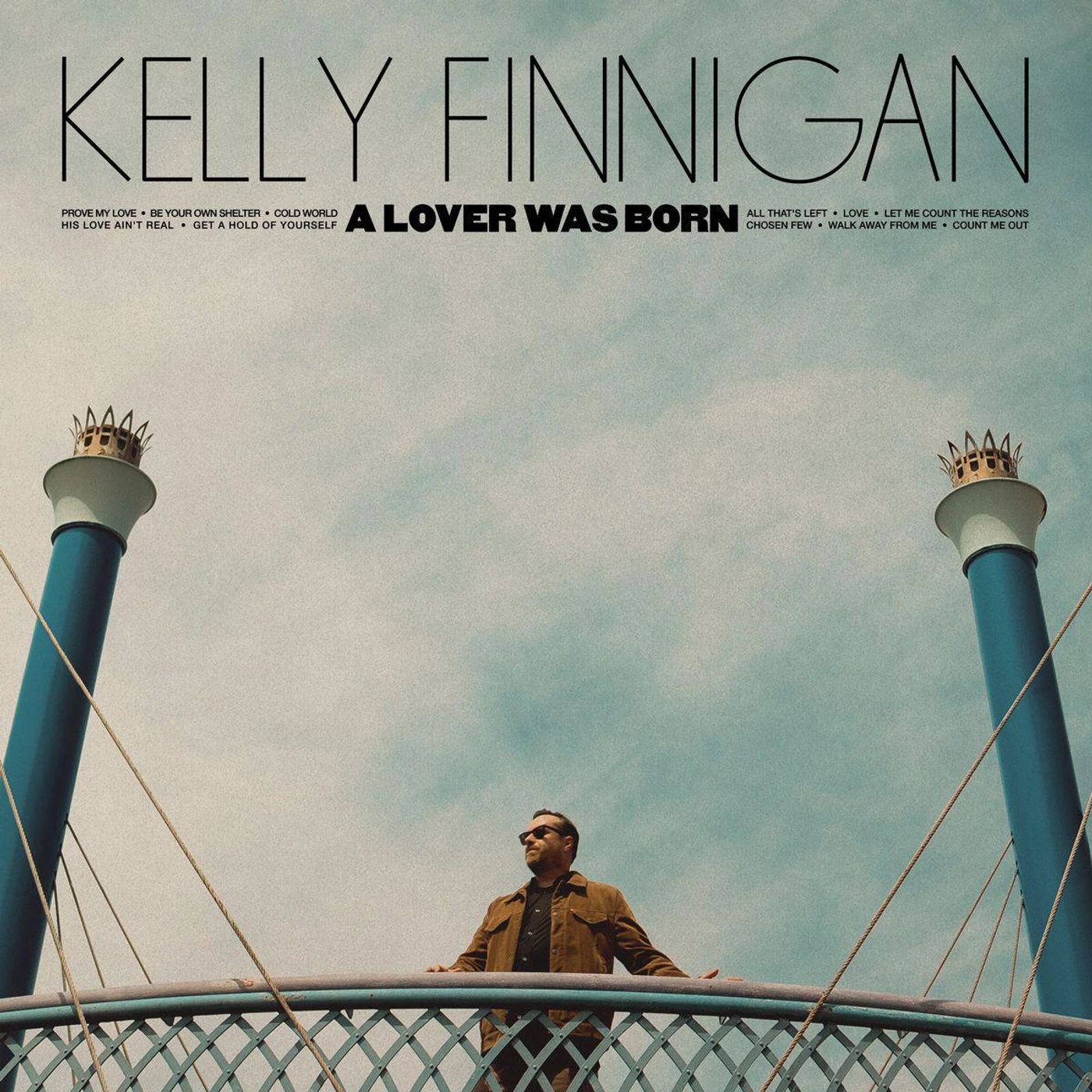 Kelly Finnigan Lover Was Born (Cyan Blue) Vinyl Record