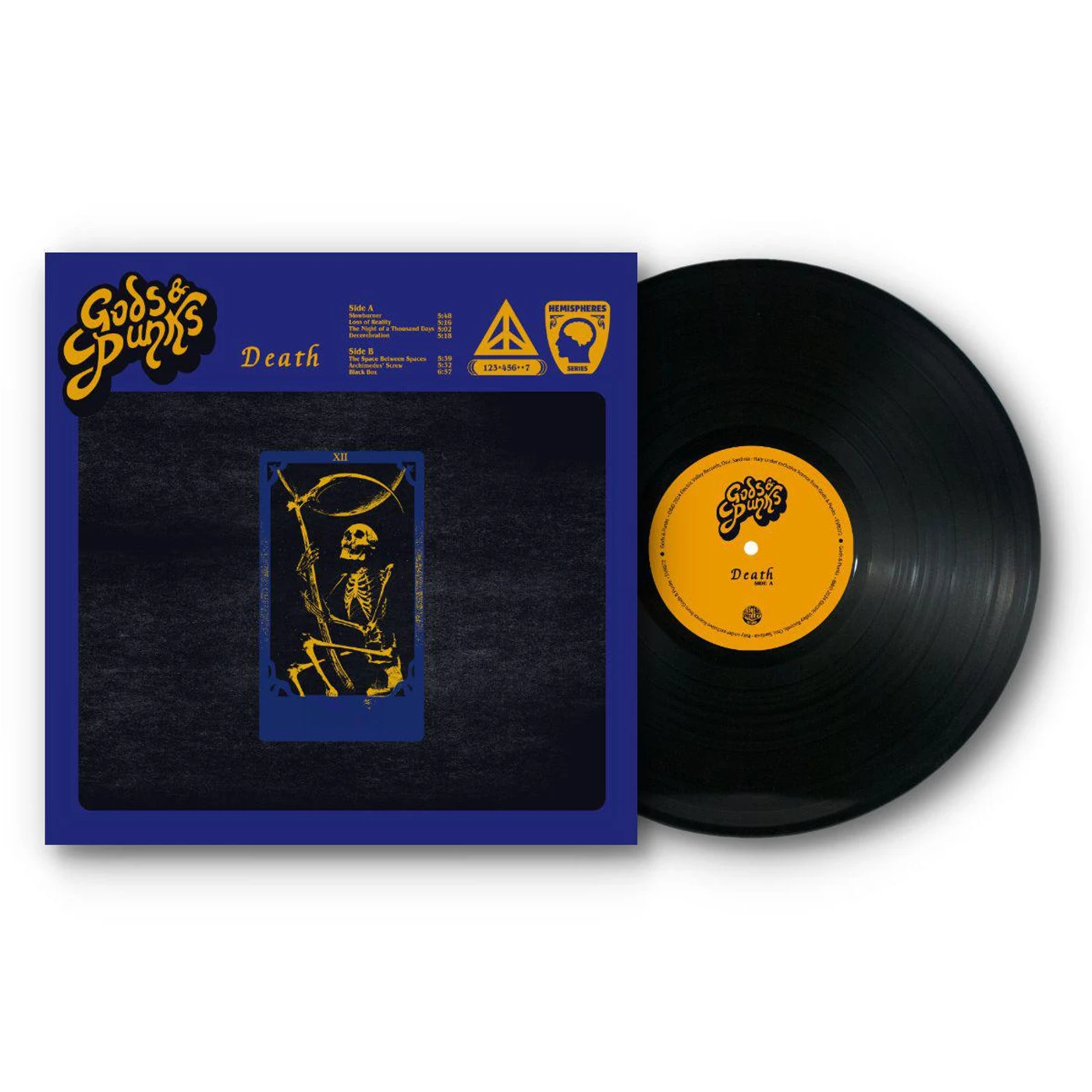 Gods & Punks Death Vinyl Record