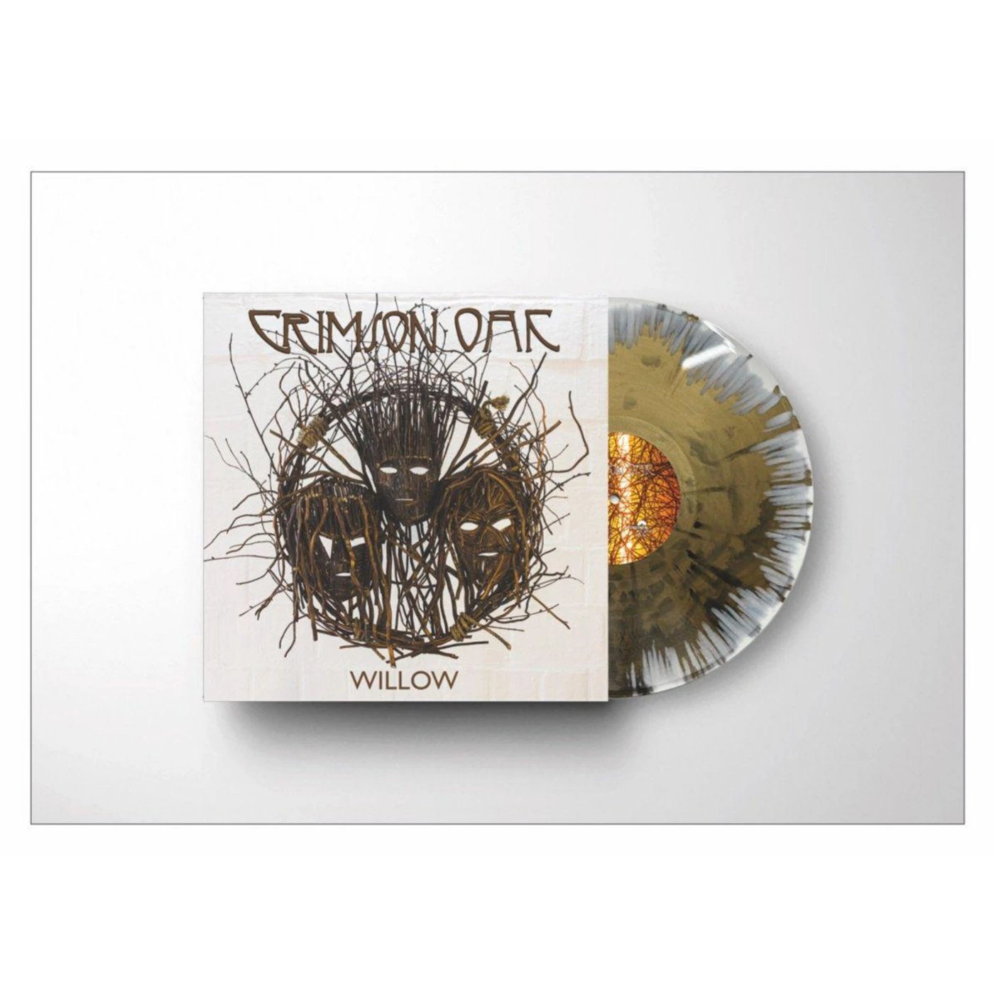 Crimson Oak Willow (Limited Edition/Gold/Black/White Splatter) Vinyl Record