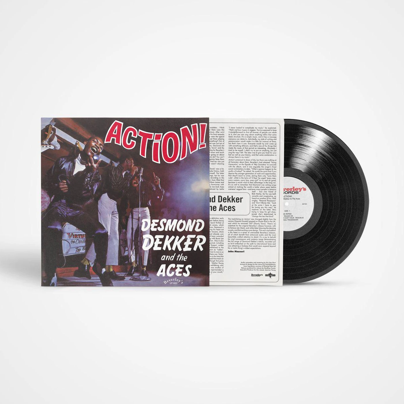 Desmond Dekker & The Aces Action! Vinyl Record