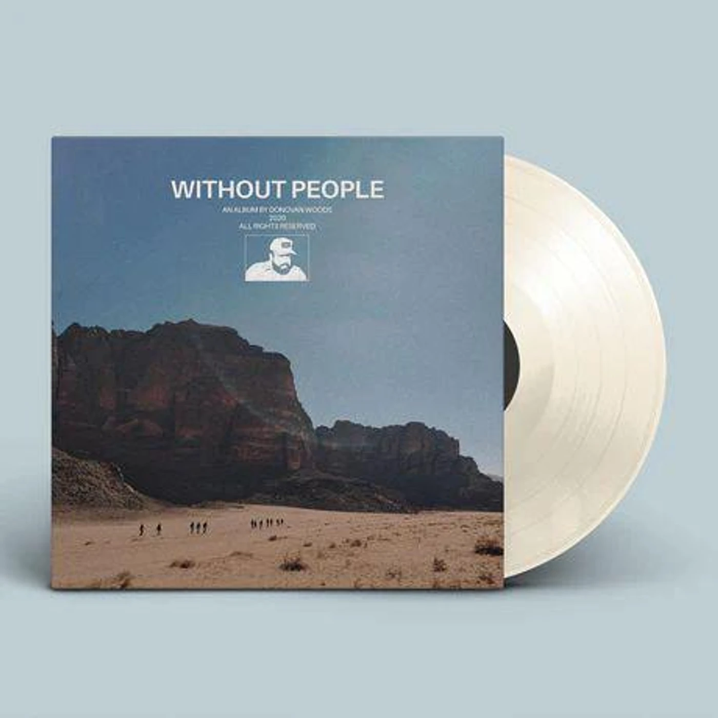 Donovan Woods Without People (Limited Edition/180 Gram/White Opaque) Vinyl Record
