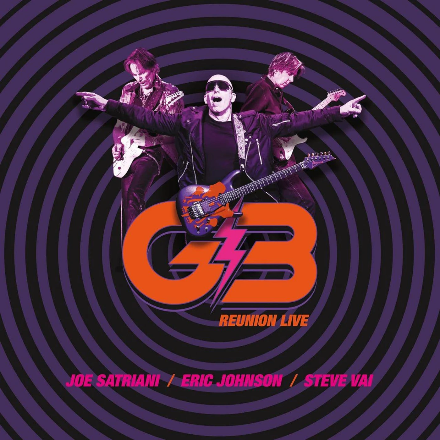 Joe Satriani G3: 25th Anniversary Reunion Tour (Boxset/4LP+2CD) Vinyl Record
