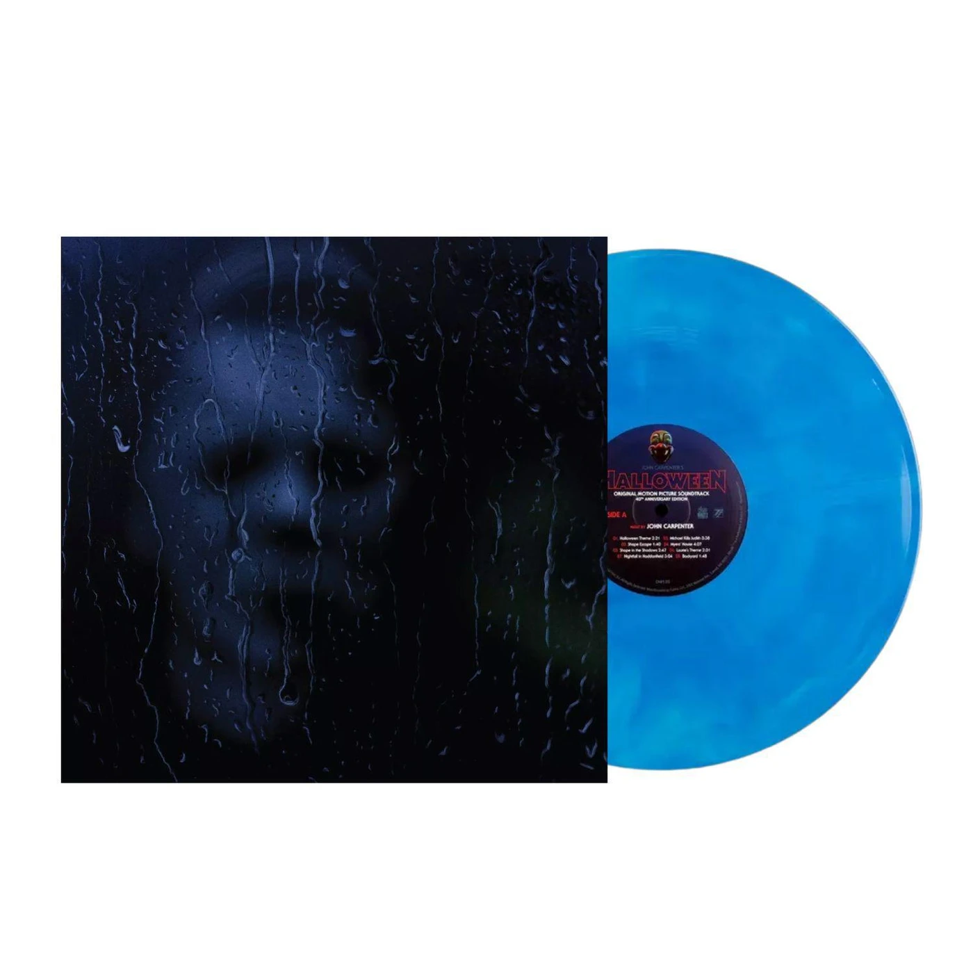 John Carpenter Halloween Original Soundtrack LP (40th Anniversary Edition) (Blue) Vinyl Record
