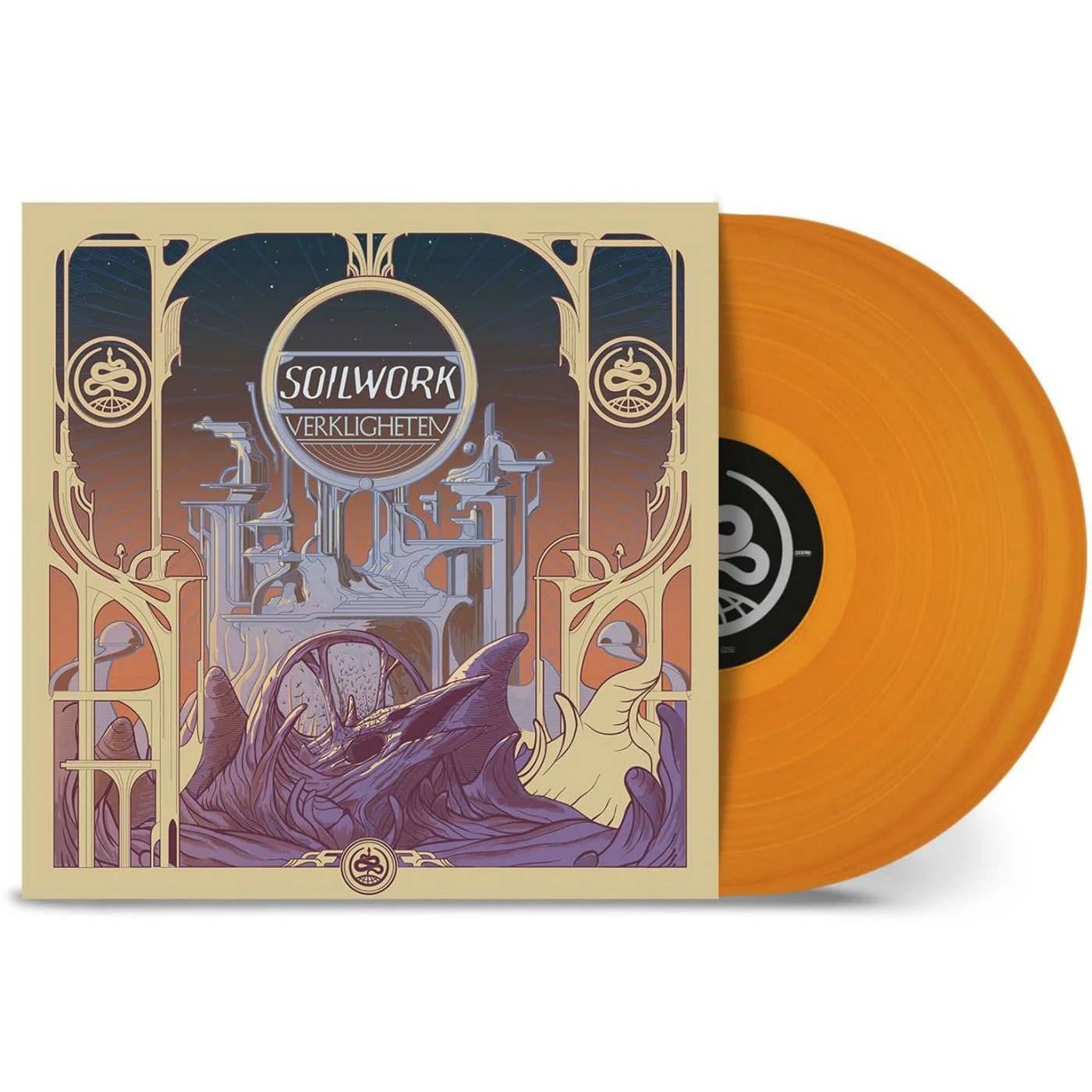 Soilwork Verklighten (Orange) Vinyl Record