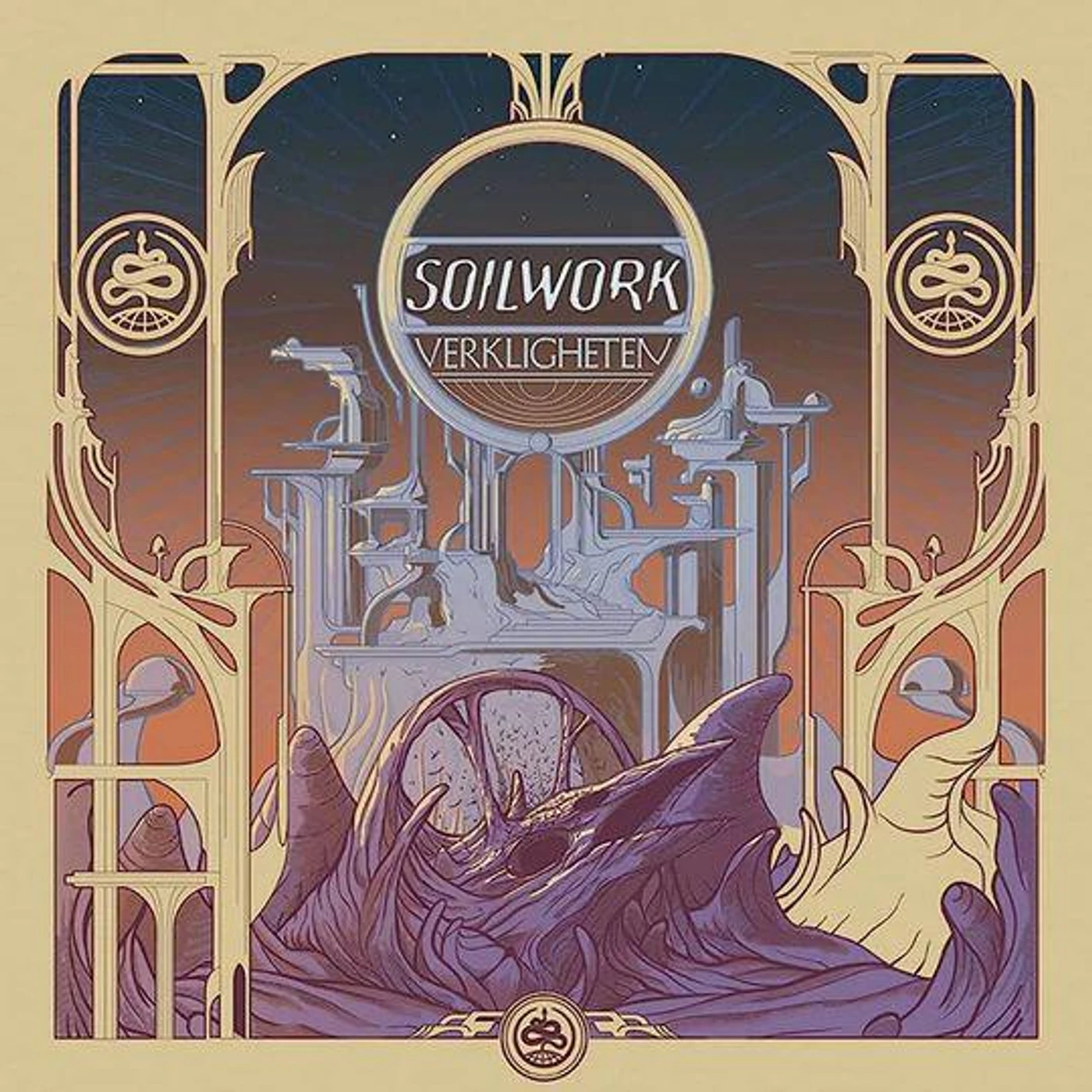 Soilwork Verklighten (Orange) Vinyl Record