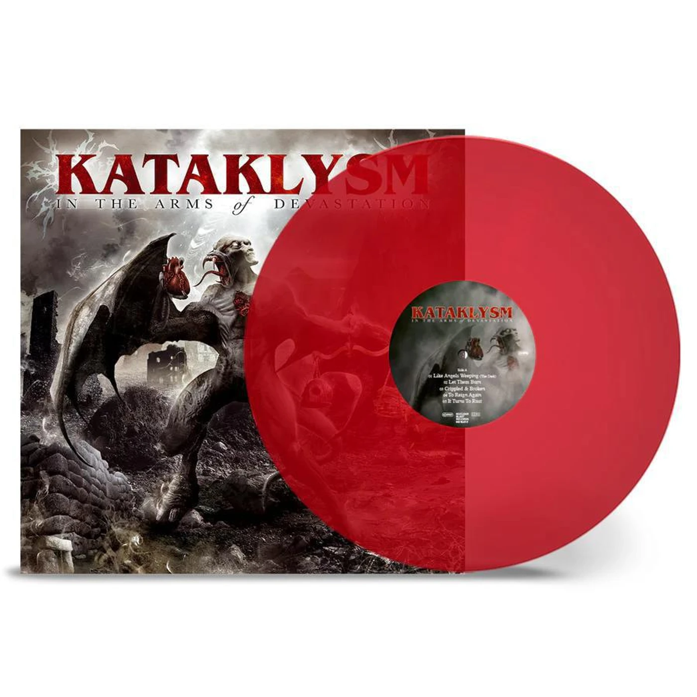 Kataklysm In The Arms of Devastation (Trans Red) Vinyl Record