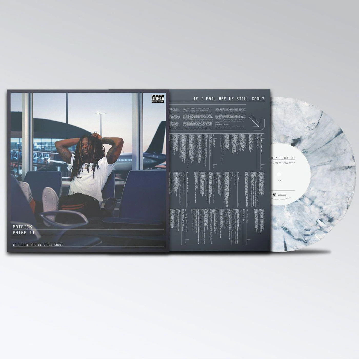 Patrick Paige II If I Fail Are We Still Cool? (Smokey Translucent)  Vinyl Record