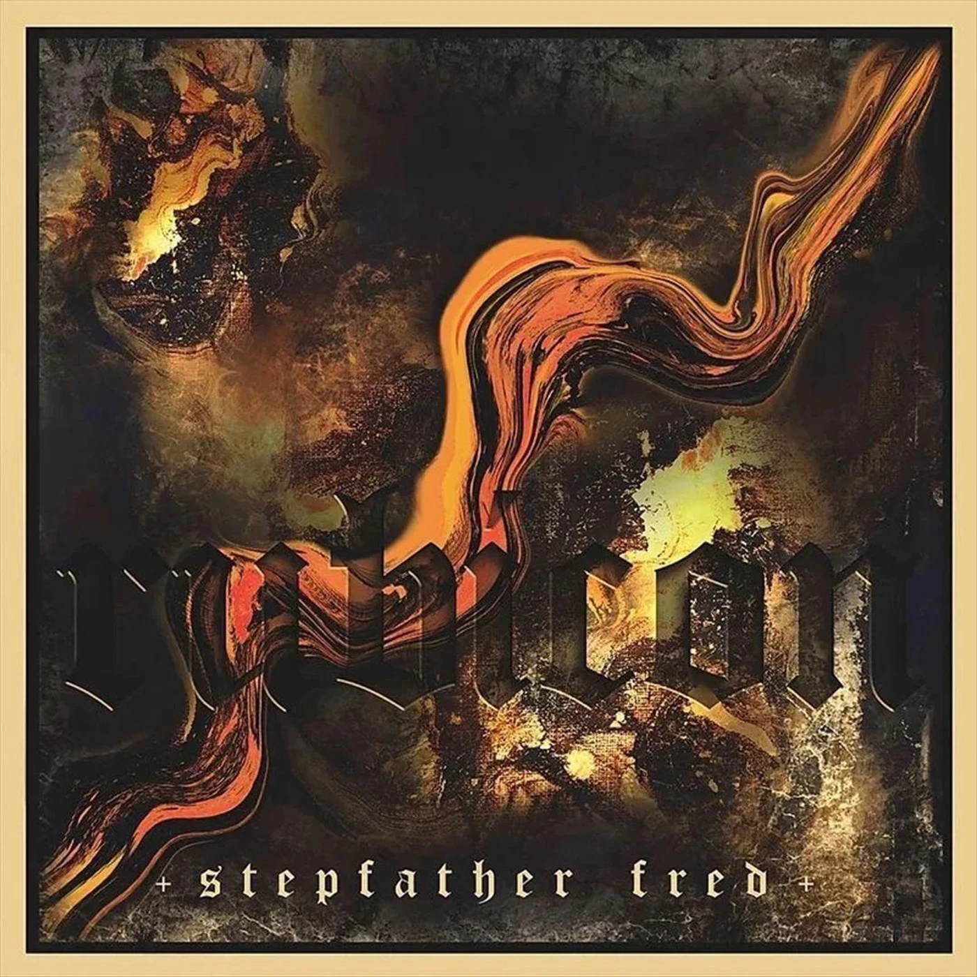 Stepfather Fred Rubicon (Orange-Black) Vinyl Record