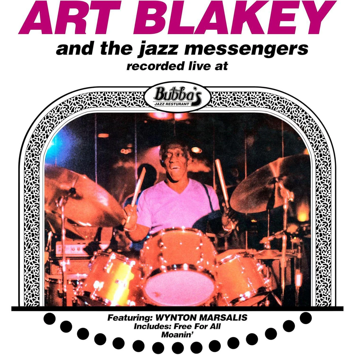 Art Blakey & The Jazz Messengers Live At Bubba's 1980 (Clear Violet) Vinyl Record