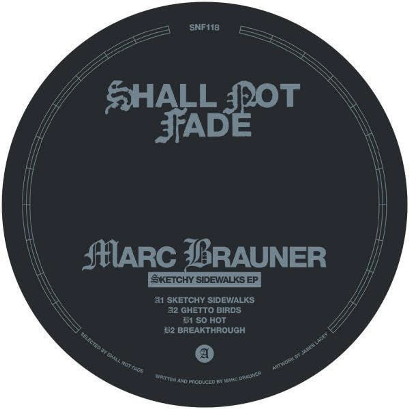 Marc Brauner Sketchy Sidewalks (Ep) Vinyl Record