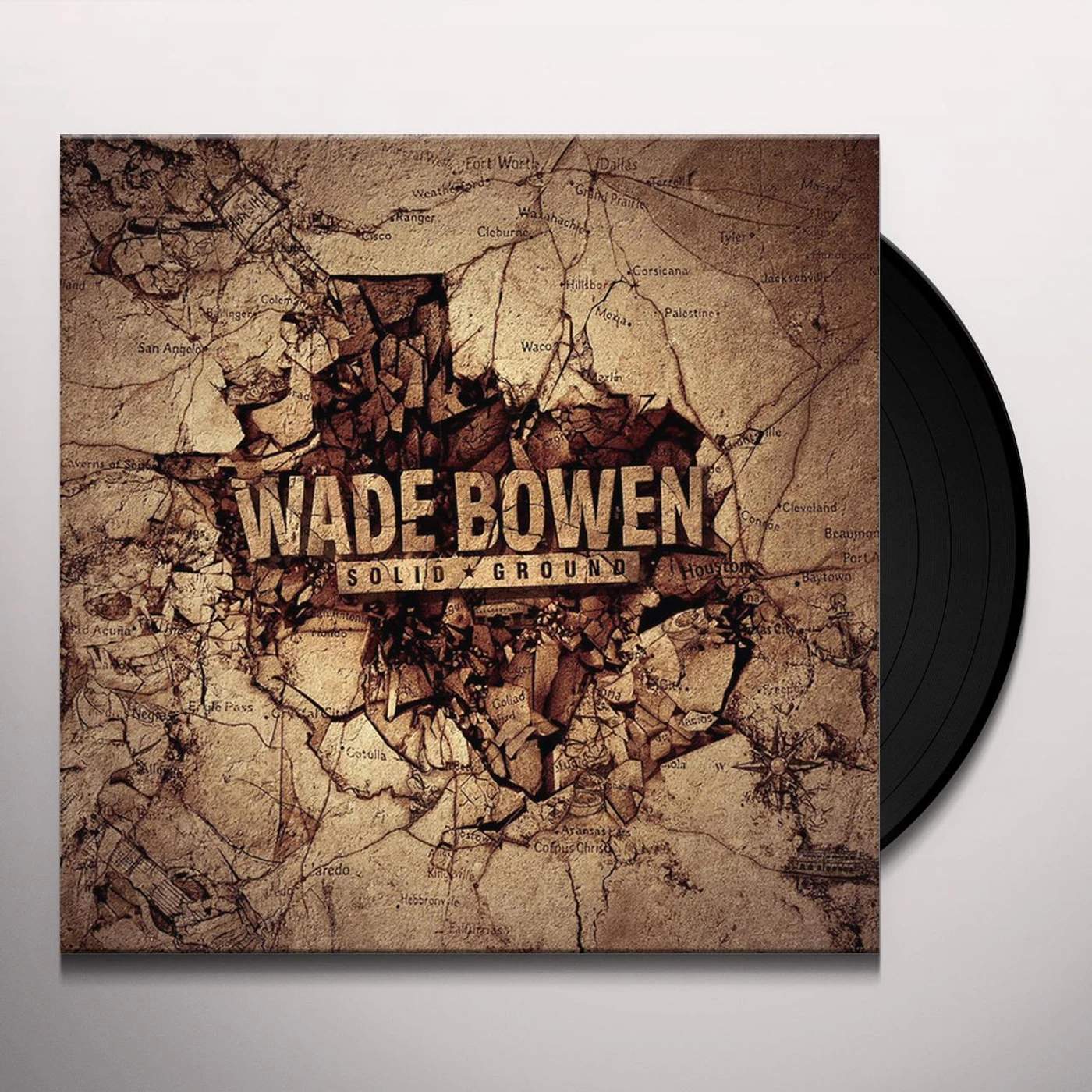 Wade Bowen Solid Ground Vinyl Record