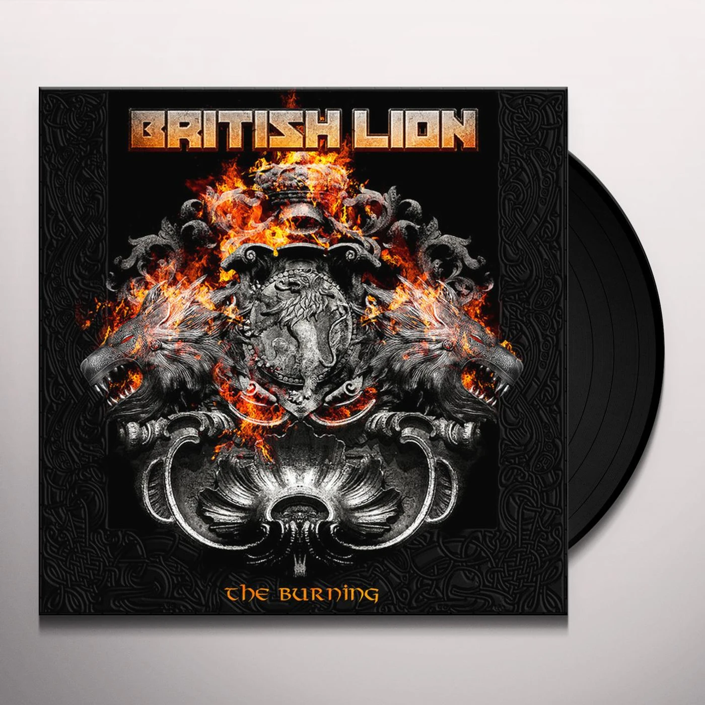 British Lion BURNING Vinyl Record