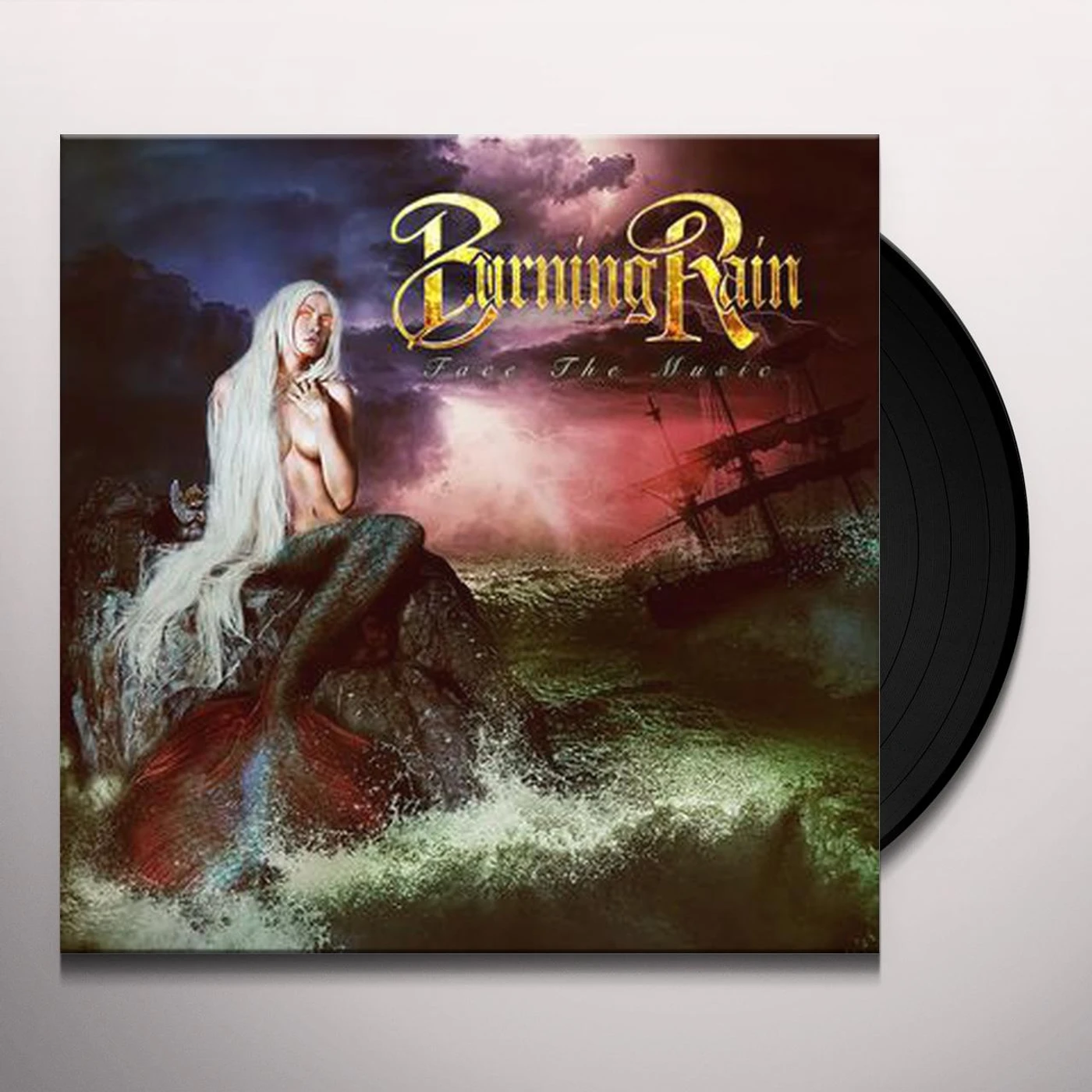 Burning Rain Face The Music Vinyl Record
