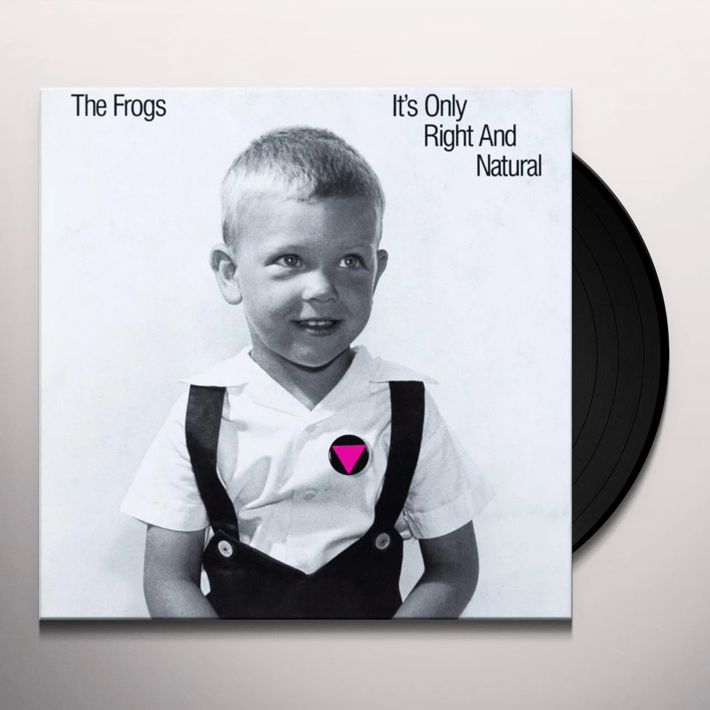 Frogs It's only right and natural  lp Vinyl Record