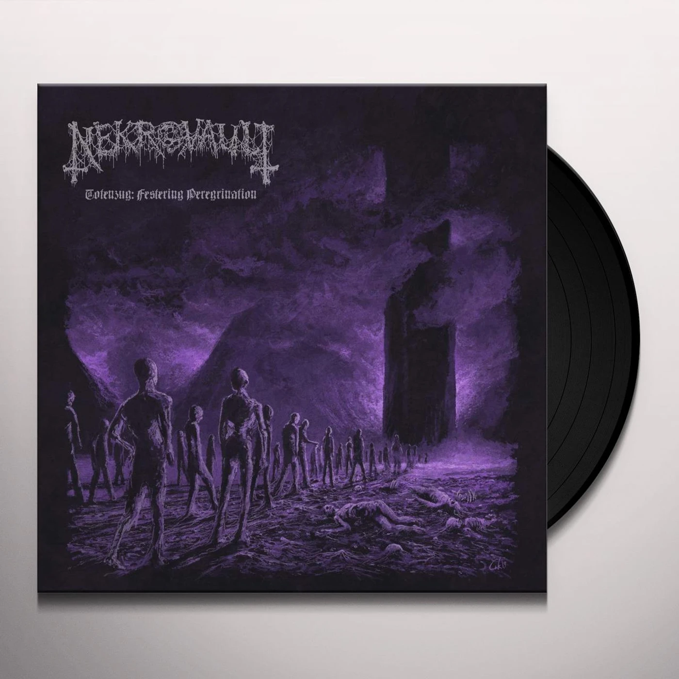 Nekrovault Totenzug: Festering Peregrination Vinyl Record