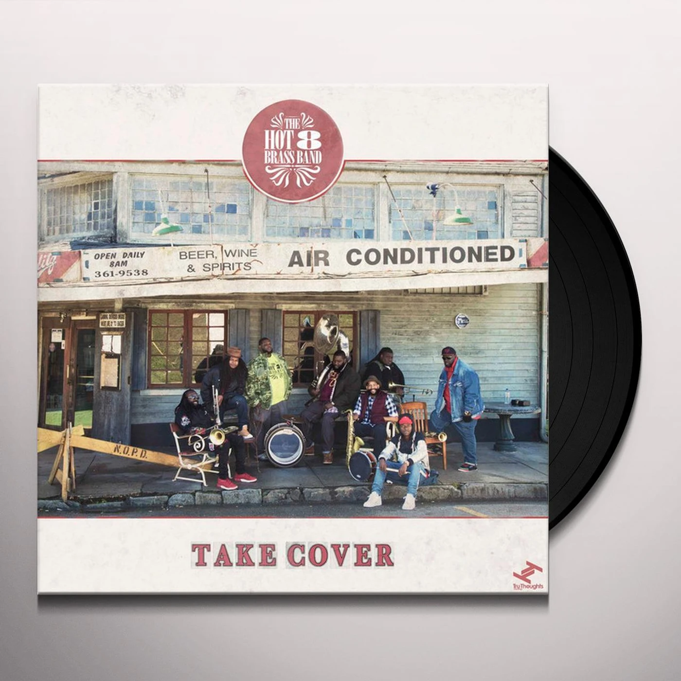 Hot 8 Brass Band Take Cover Vinyl Record