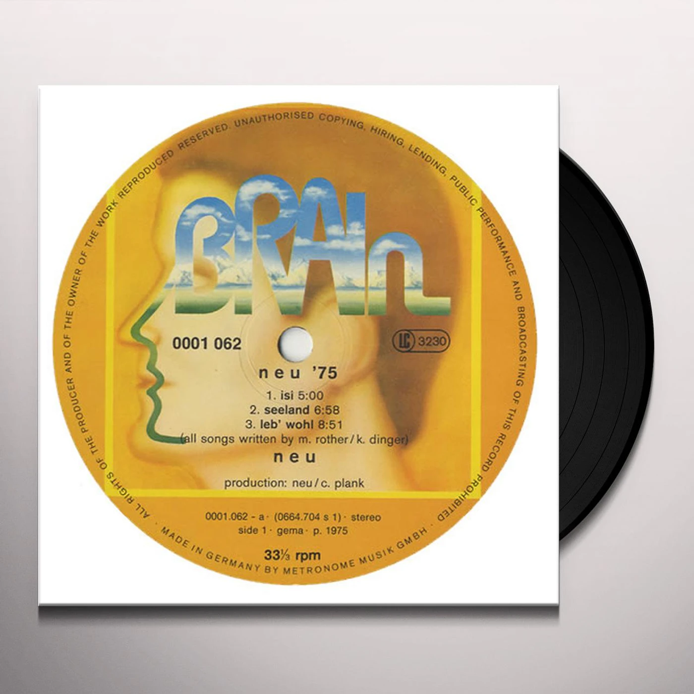 Neu! 75 Vinyl Record