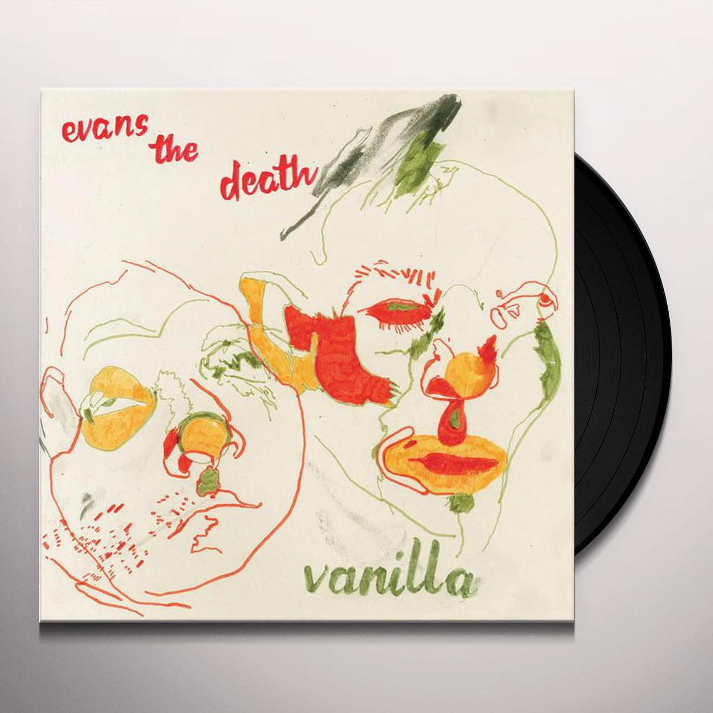 Evans The Death Vanilla Vinyl Record