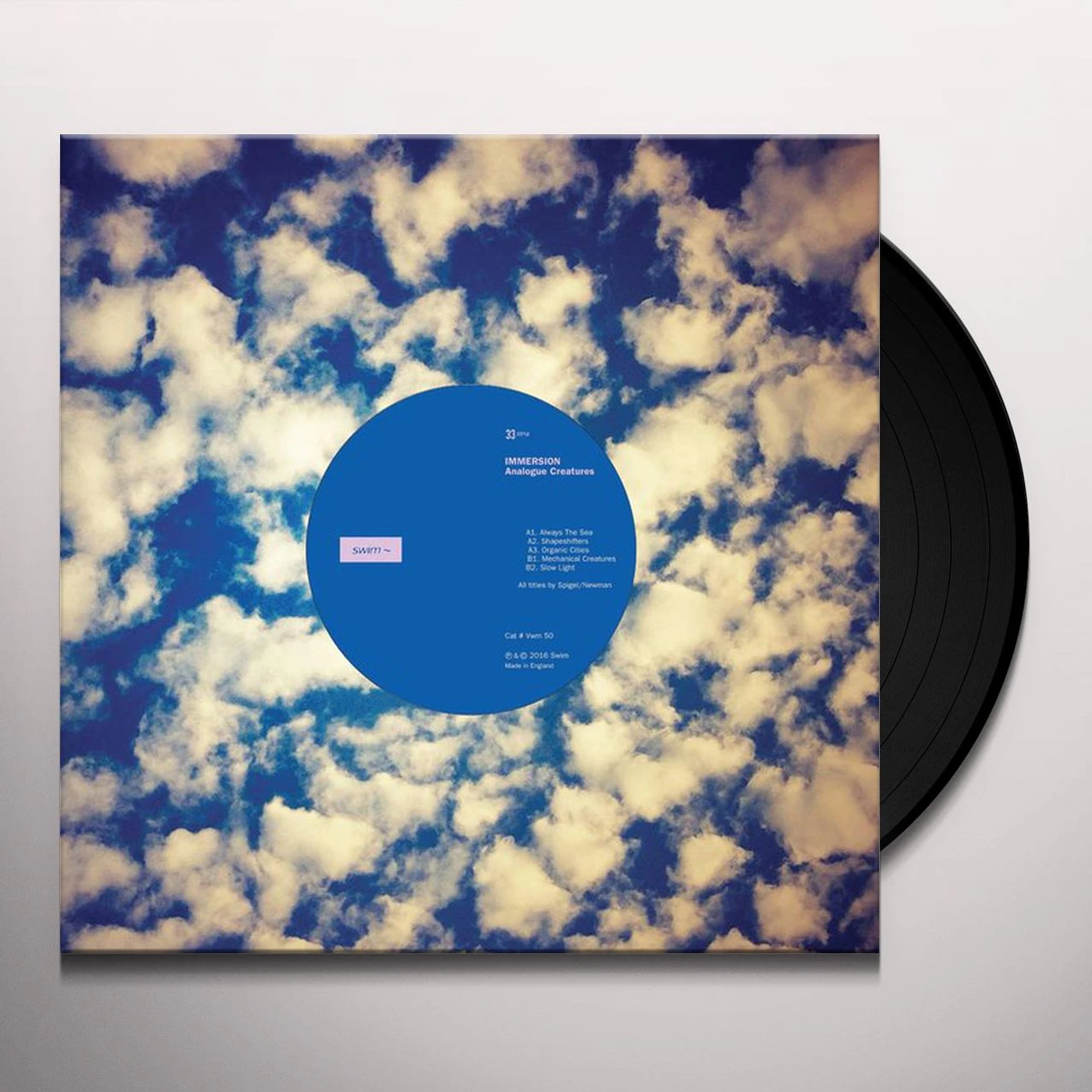 Immersion Analogue Creatures   10 Vinyl Record