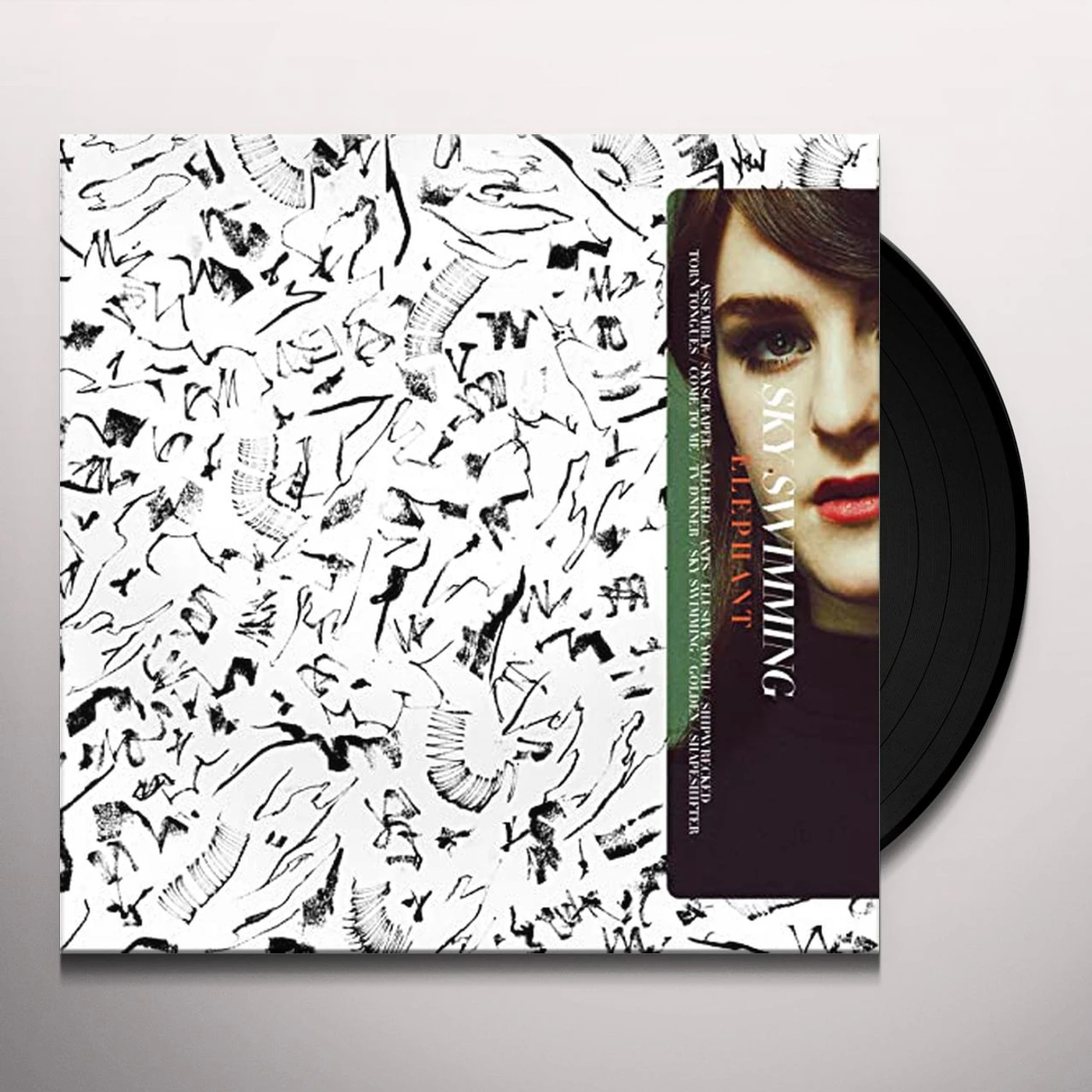 Elephant Sky Swimming Vinyl Record