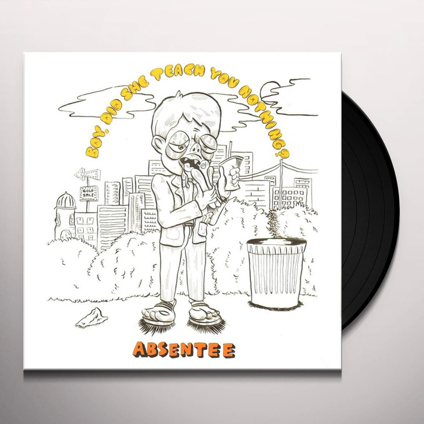 Absentee Boy  Did She Teach You Nothing Vinyl Record