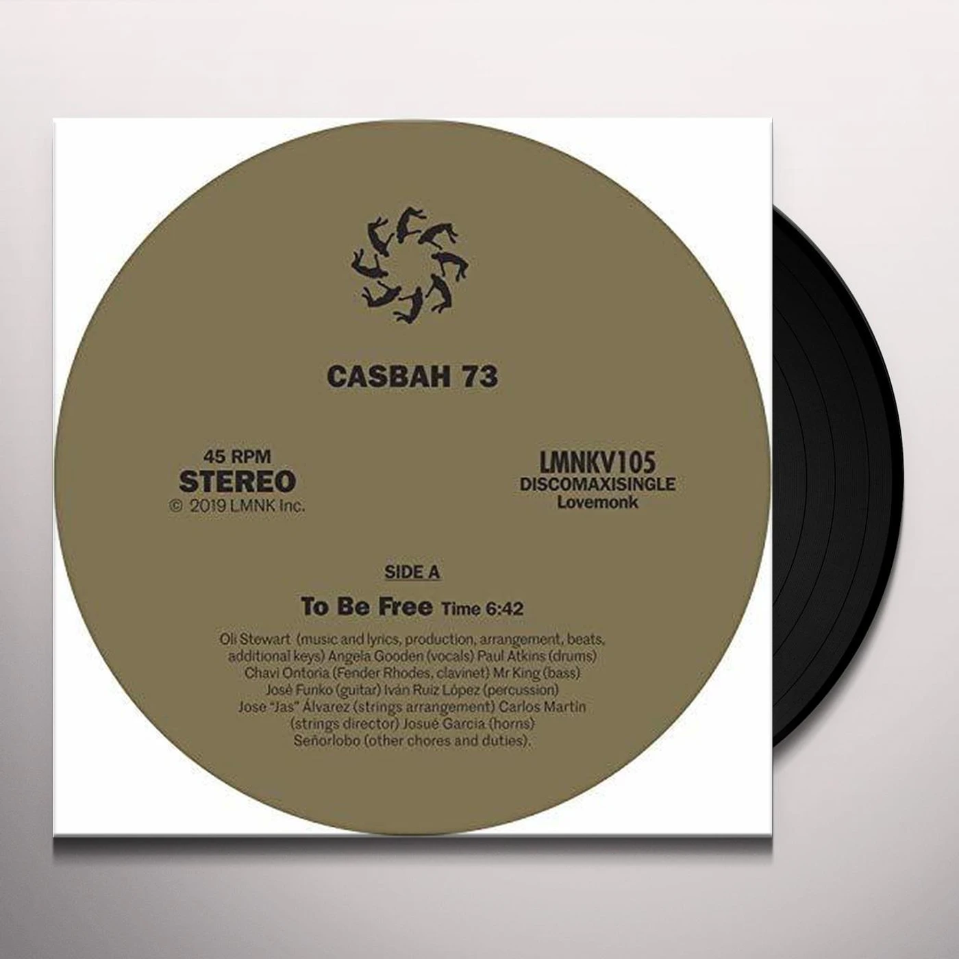 Casbah 73 To Be Free Vinyl Record