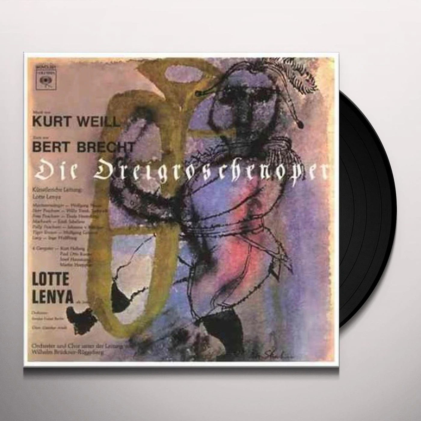 Lotte Lenya Weill: Die Dreigroschenoper Vinyl Record