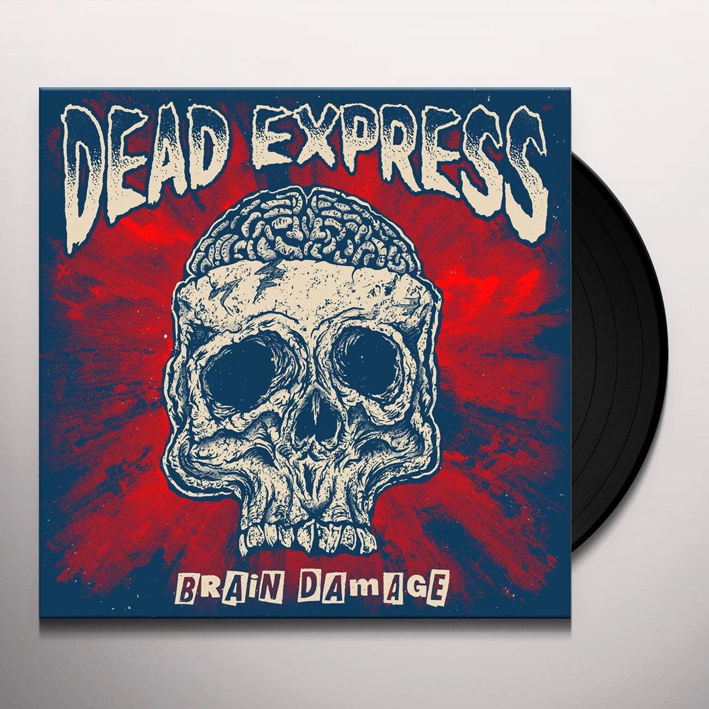 Dead Express Brain Damage Vinyl Record