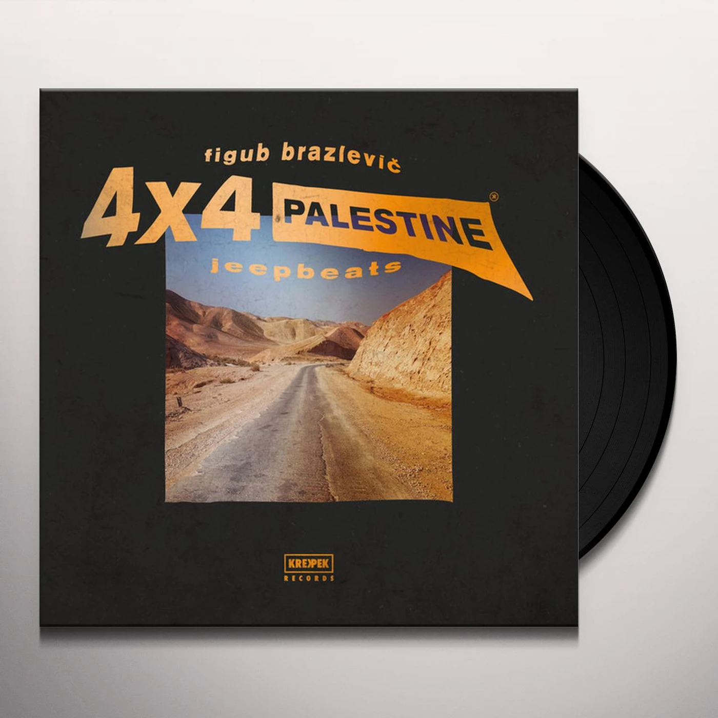 Figub Brazlevic 4 X4 Jeep Beat Vinyl Record