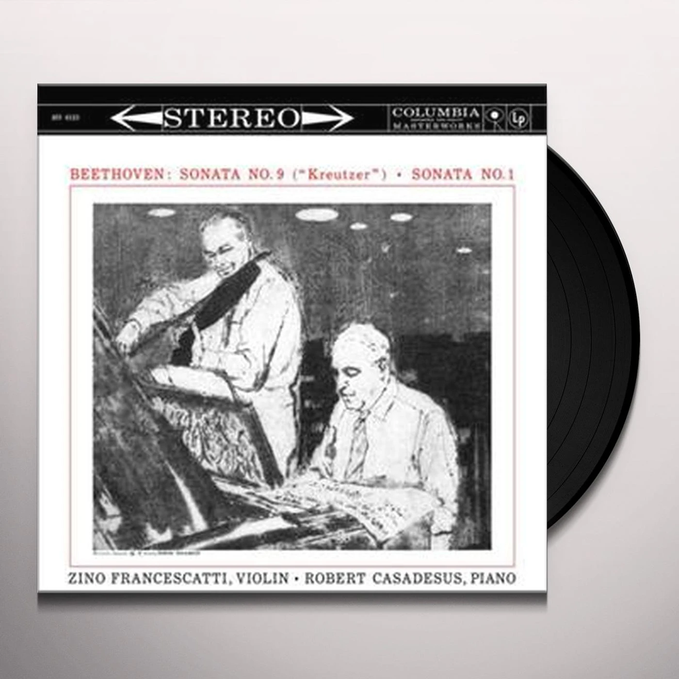 Zino Francescatti Beethoven: Kreutzer Sonata Vinyl Record