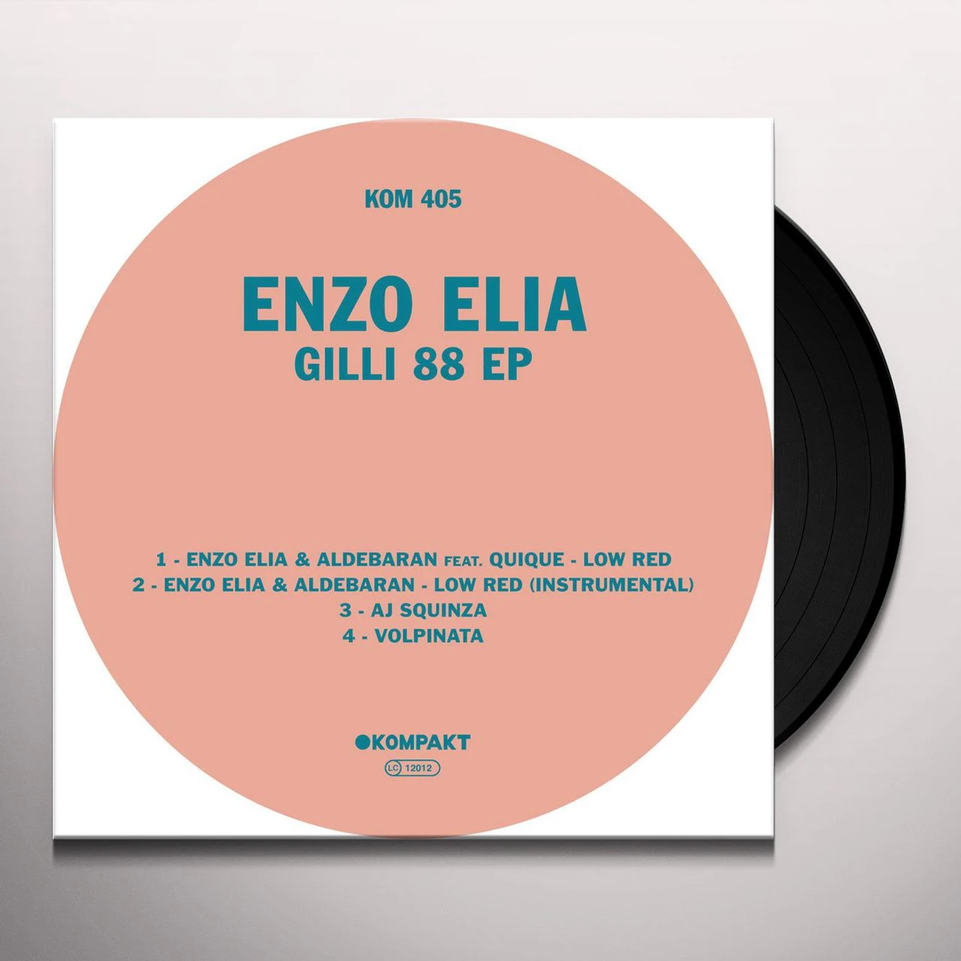 Enzo Elia Gilli 88 EP Vinyl Record